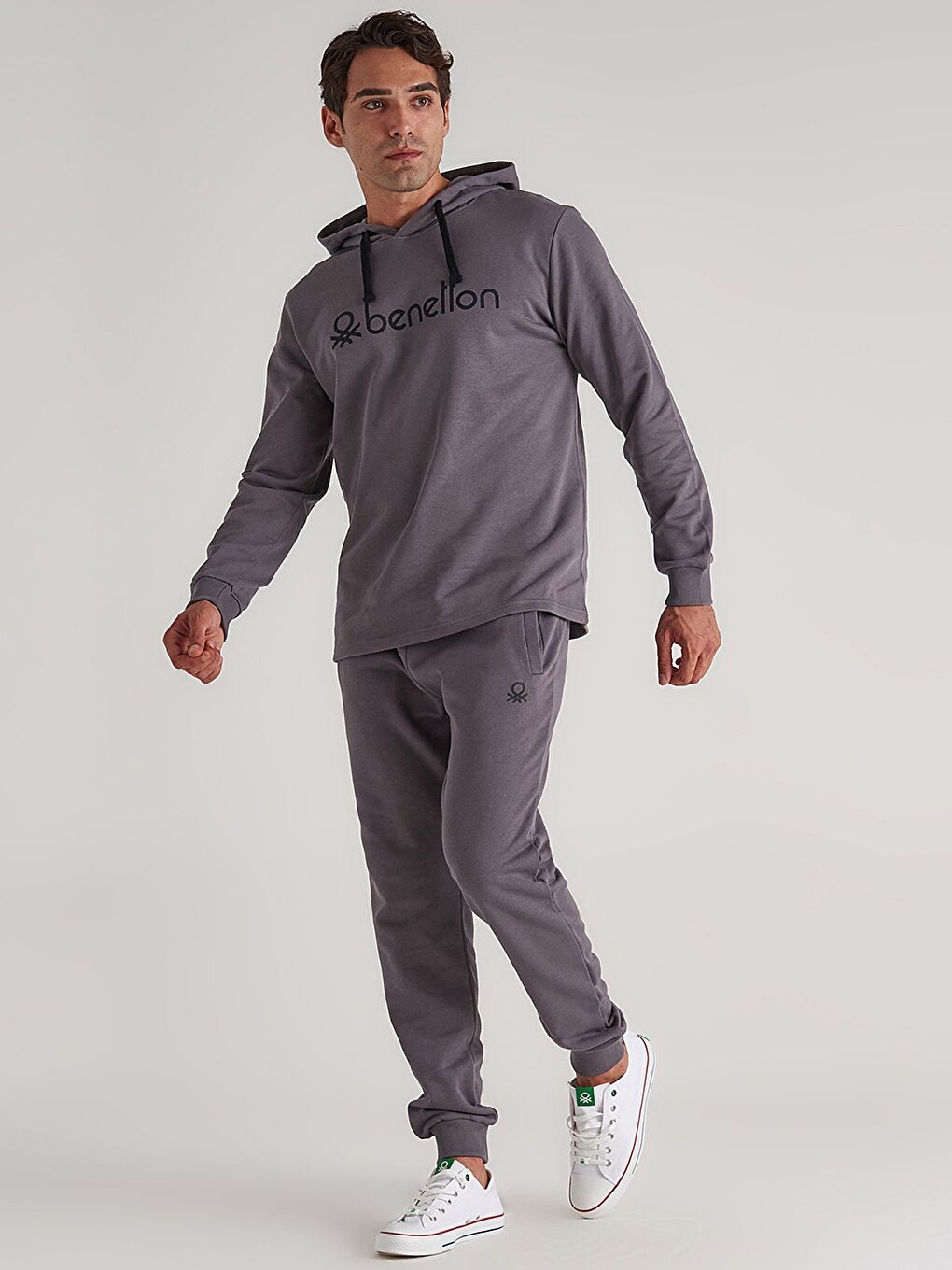 Antrasit Standart Kalıp Erkek Jogger Eşofman Altı