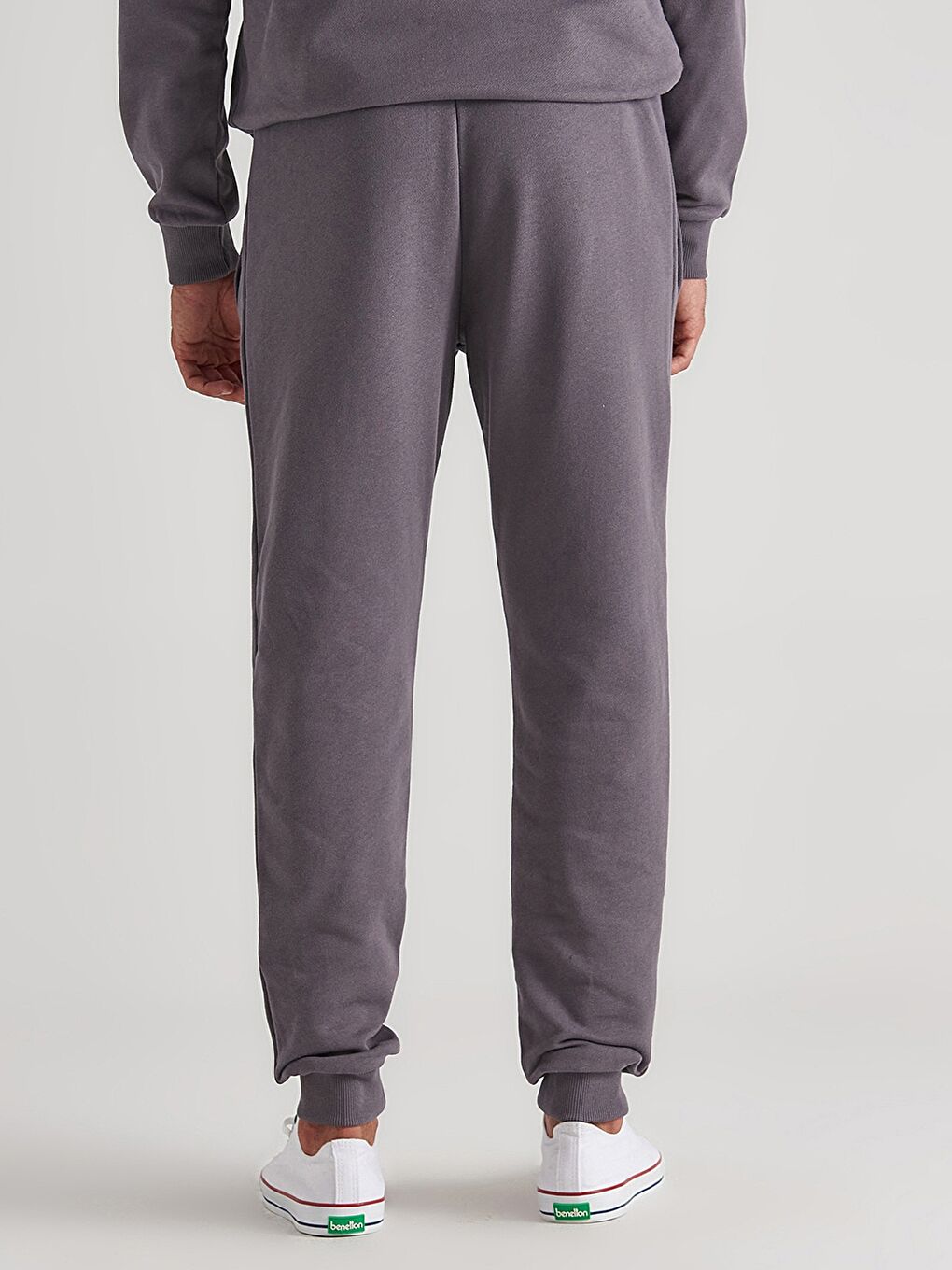 Antrasit Standart Kalıp Erkek Jogger Eşofman Altı-3