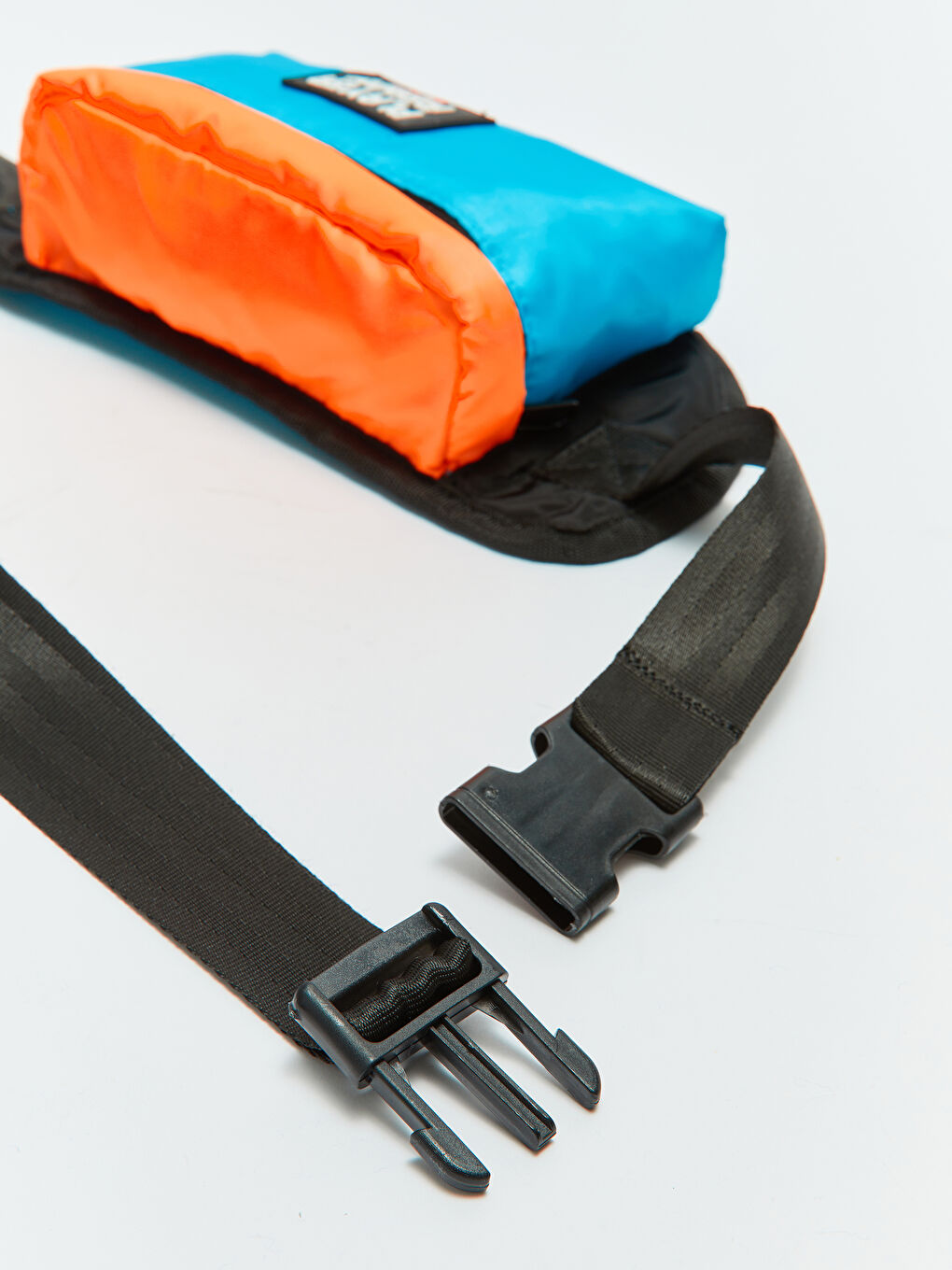 Turkuaz Renk Bloklu Erkek Çocuk Bel Çantası-2