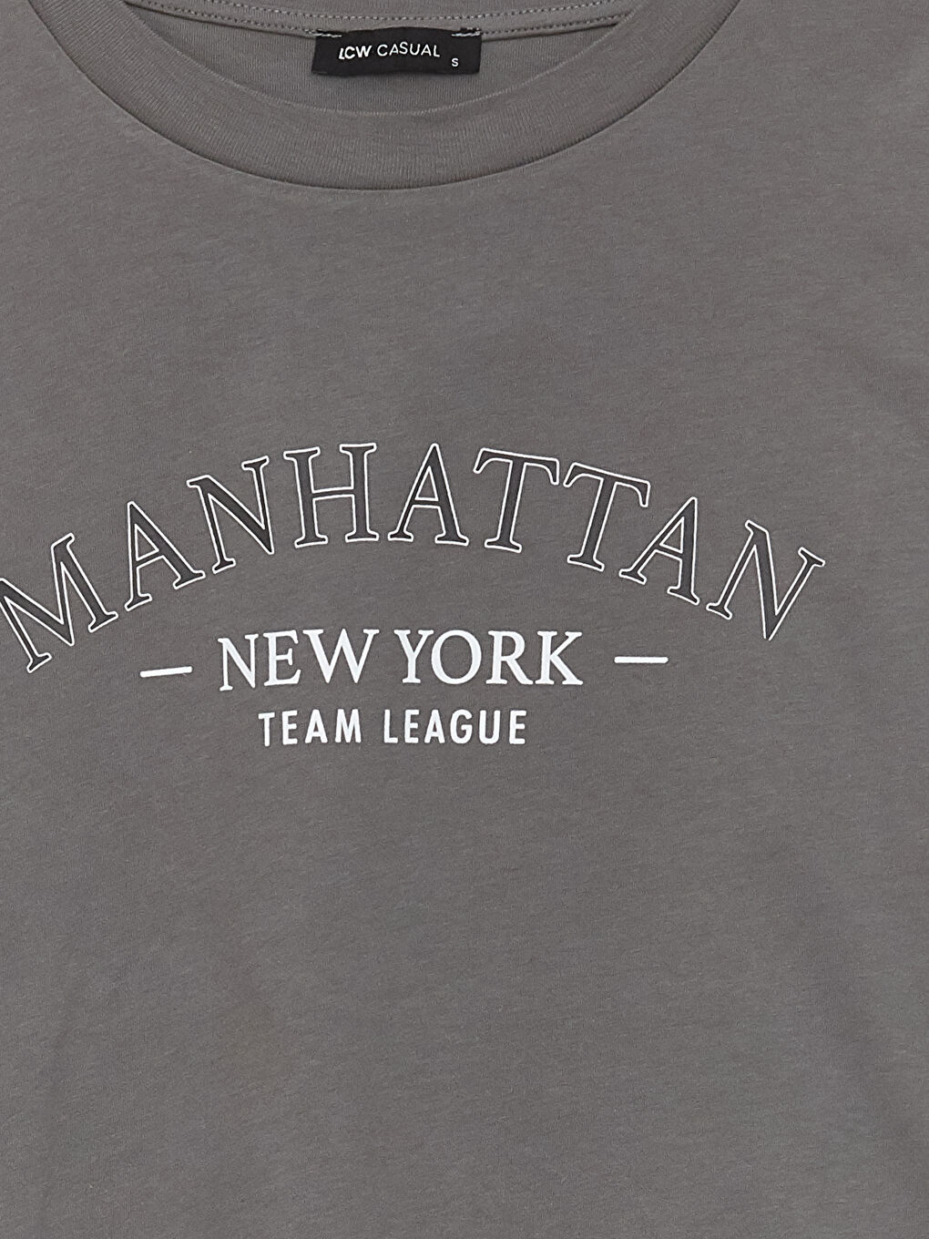 Crew Neck Printed Long Sleeve Women's T-Shirt-7