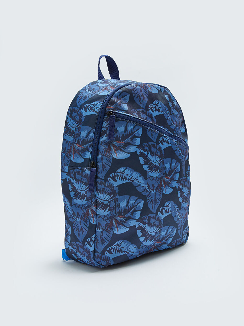 Mavi Desenli Kadın Sırt Çantası-4