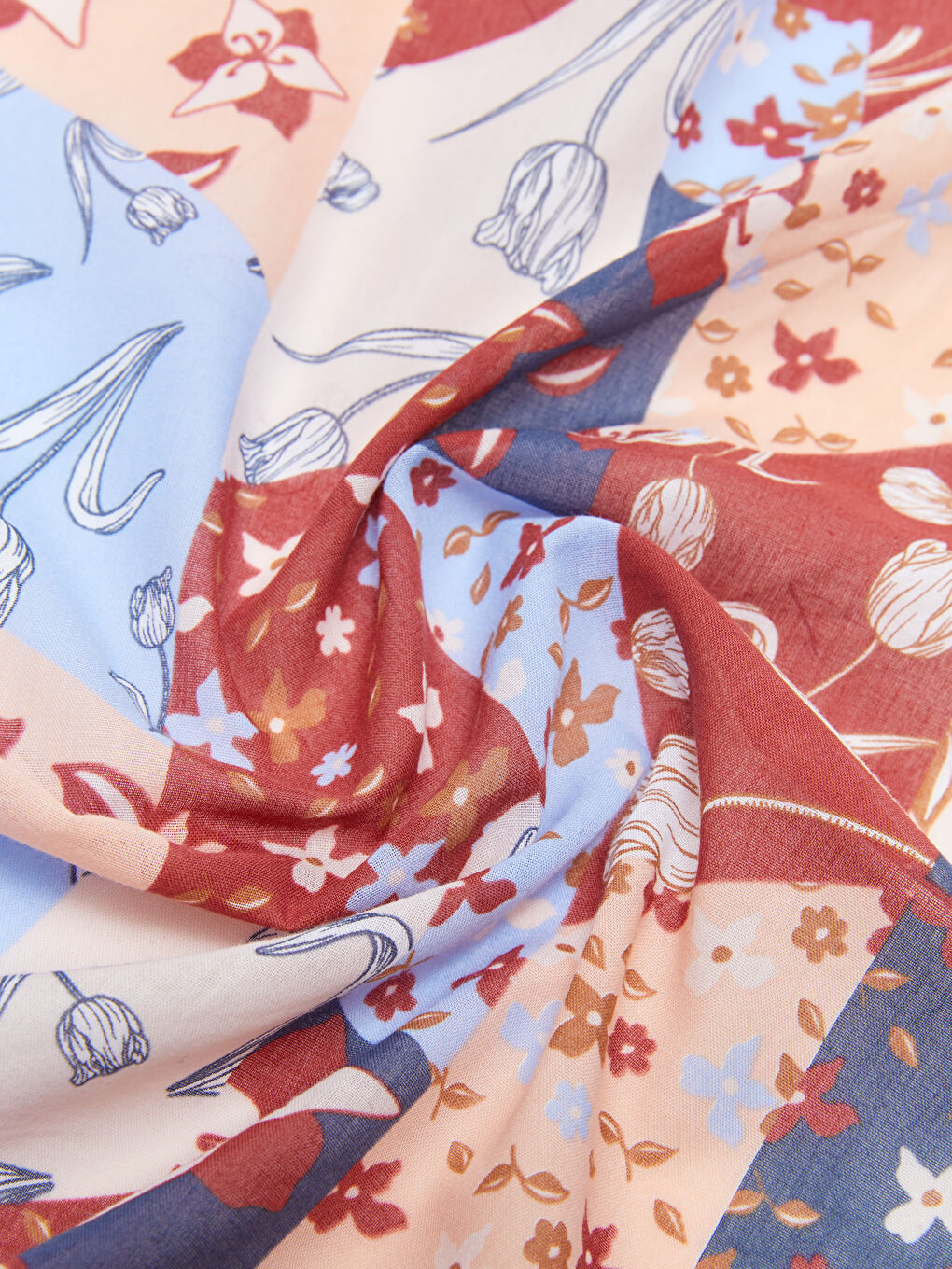 Bandana Imprimé en Coton pour Femmes-4