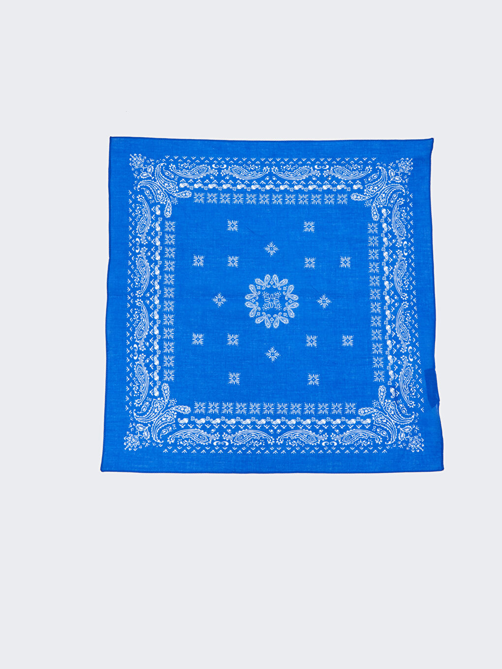 LCW ACCESSORIES Orta Mavi Desenli Kadın Bandana - 2