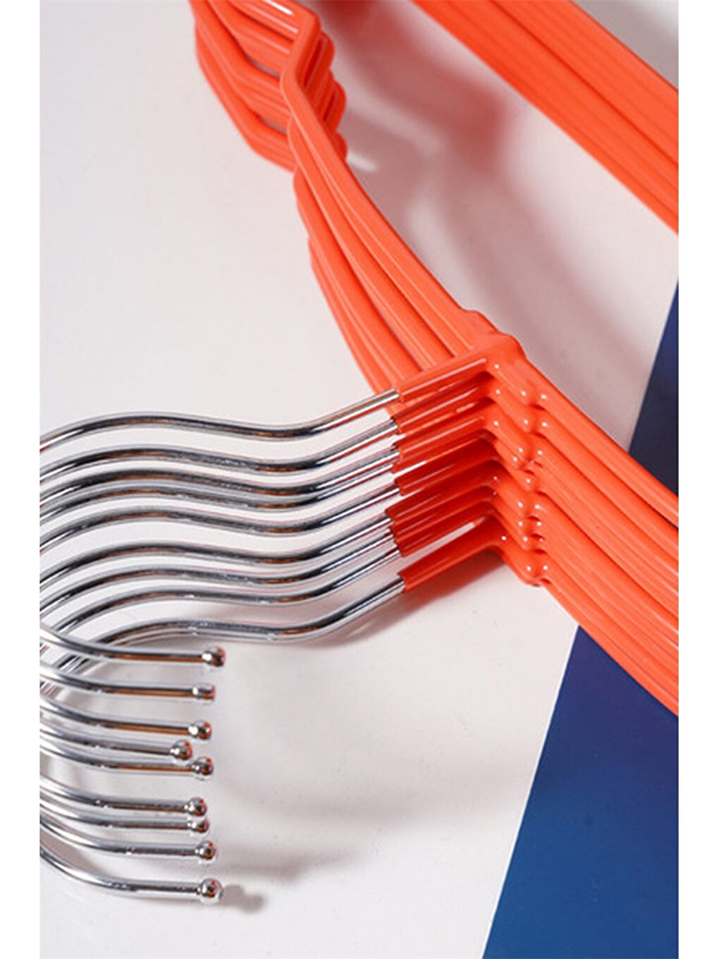 Turuncu Düz Askılık 10'lu-5