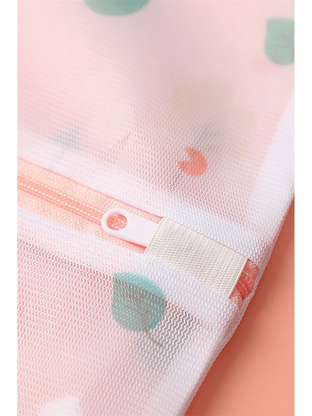 Karışık Desenli Fermuarlı Çamaşır Yıkama Filesi-4