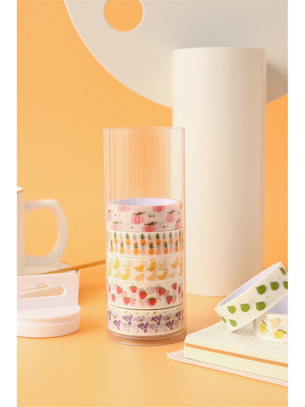 Karışık Meyve Baskılı Bant 7'li-2