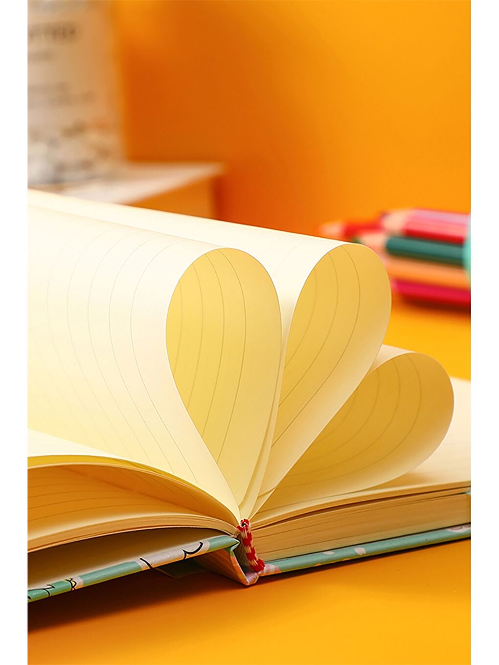 Karton Kapaklı Çizgili Defter-2