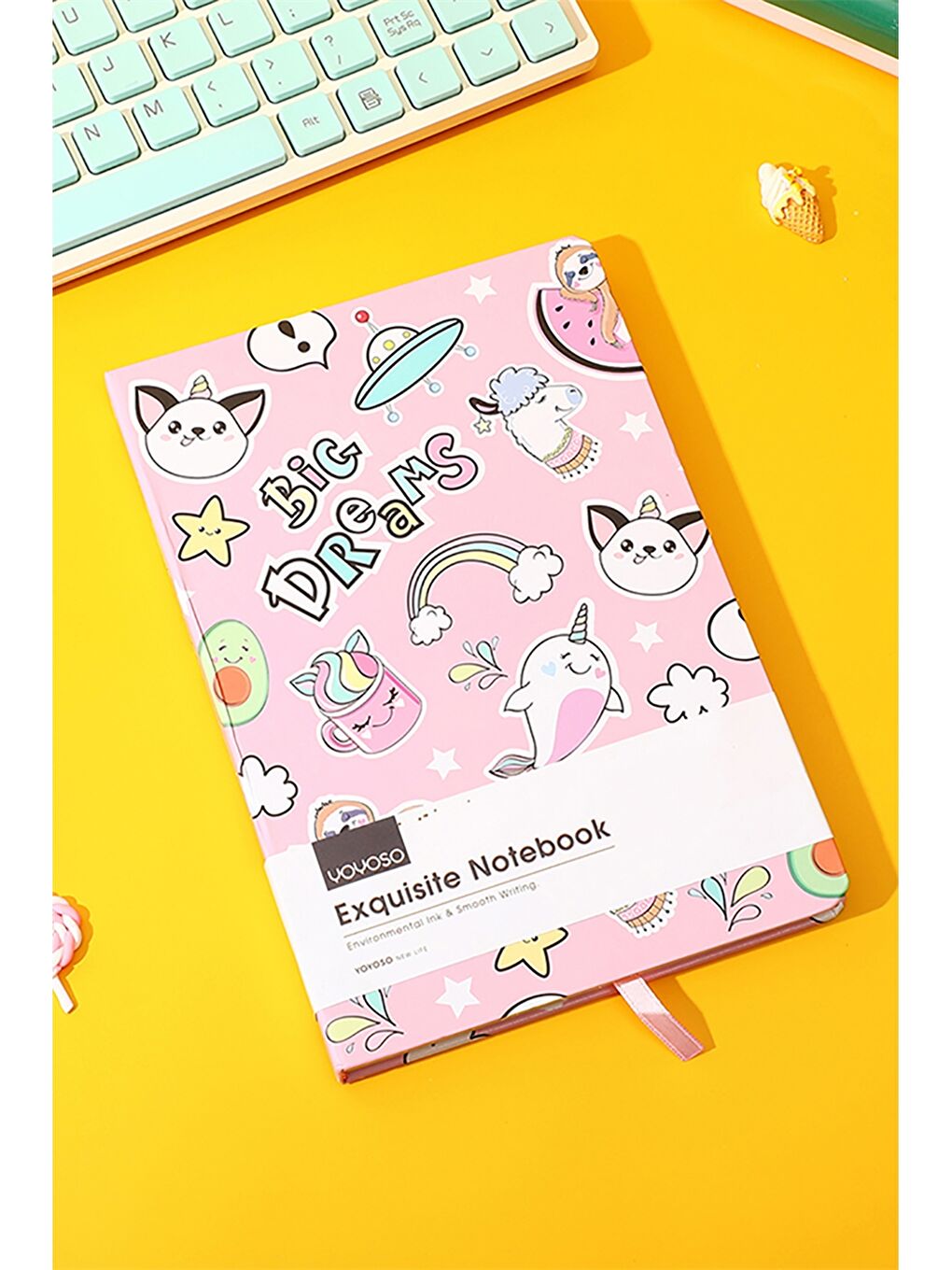 Karton Kapaklı Çizgili Defter-3