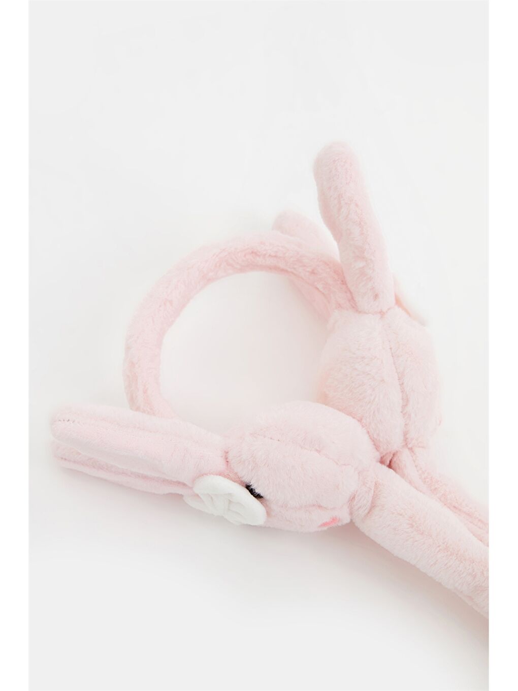 Pembe Hareketli Kulak Aplikeli Kadın Kulaklık