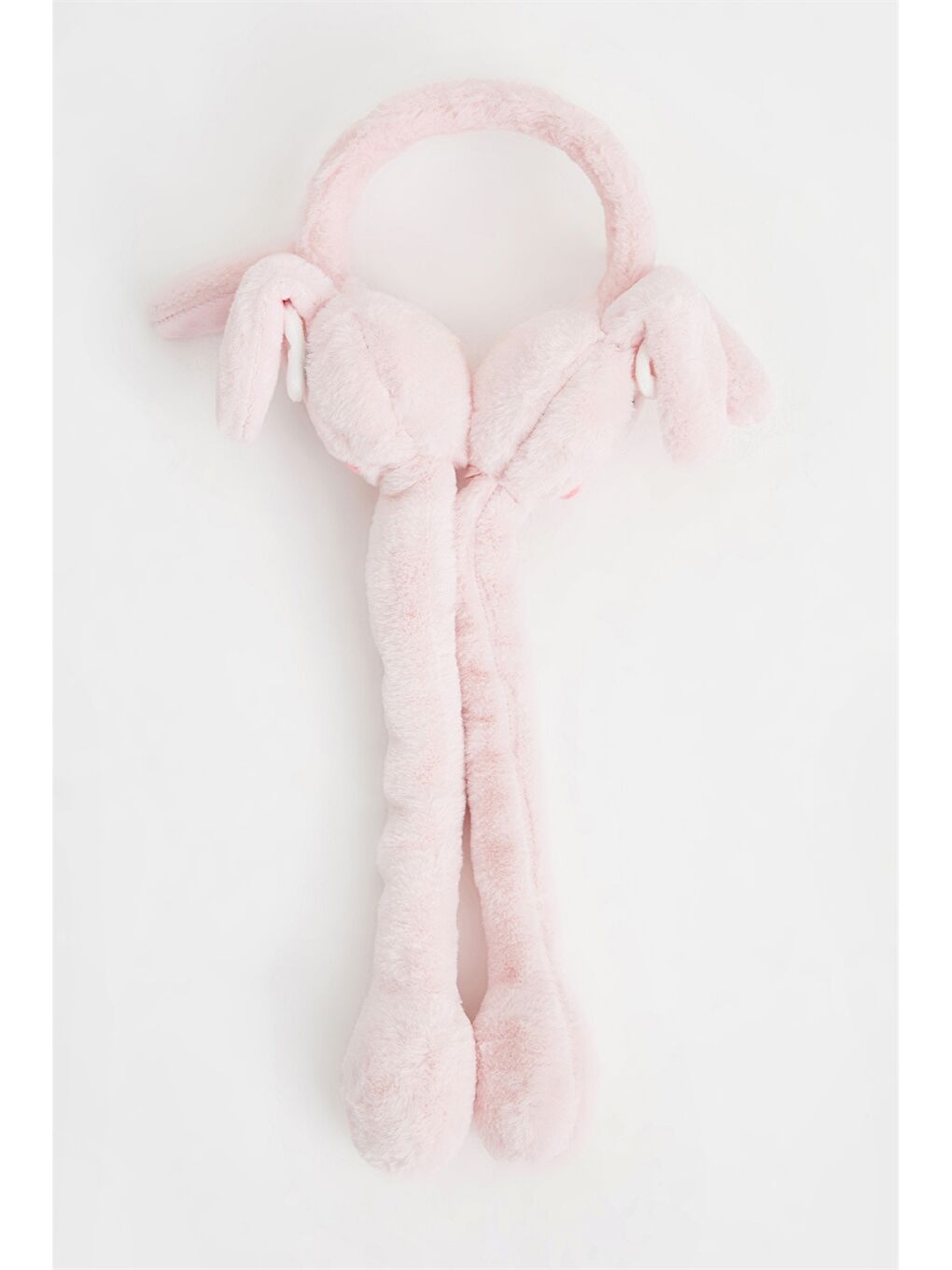 Pembe Hareketli Kulak Aplikeli Kadın Kulaklık-1