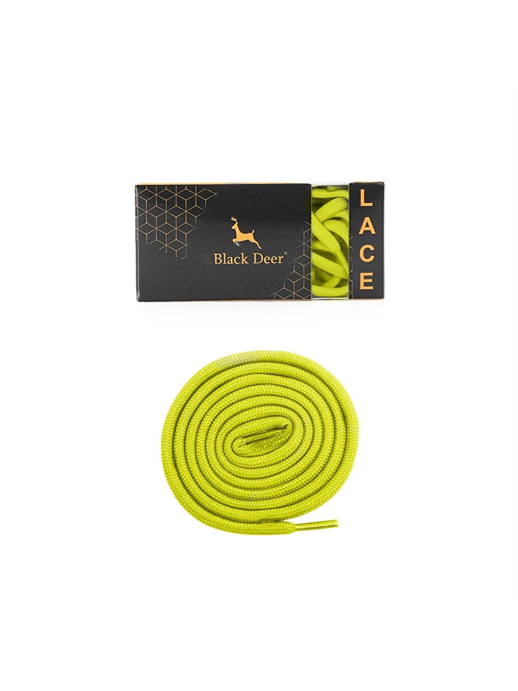 Sarı Spor Ayakkabı Bağcığı 100 cm-2