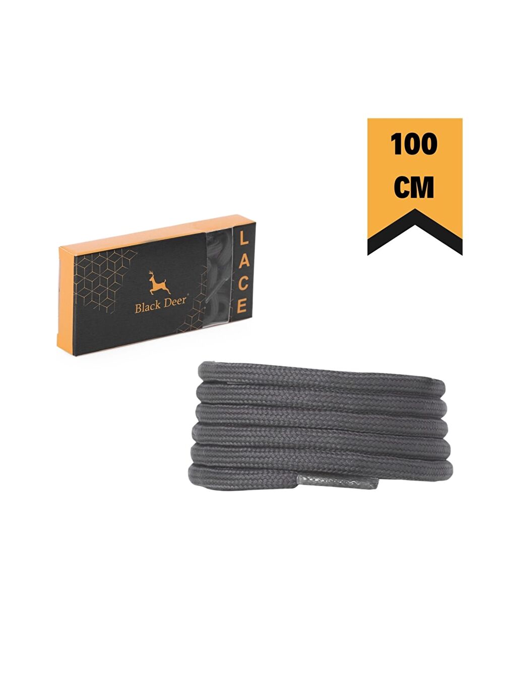 Haki Spor Ayakkabı Bağcığı 100 cm