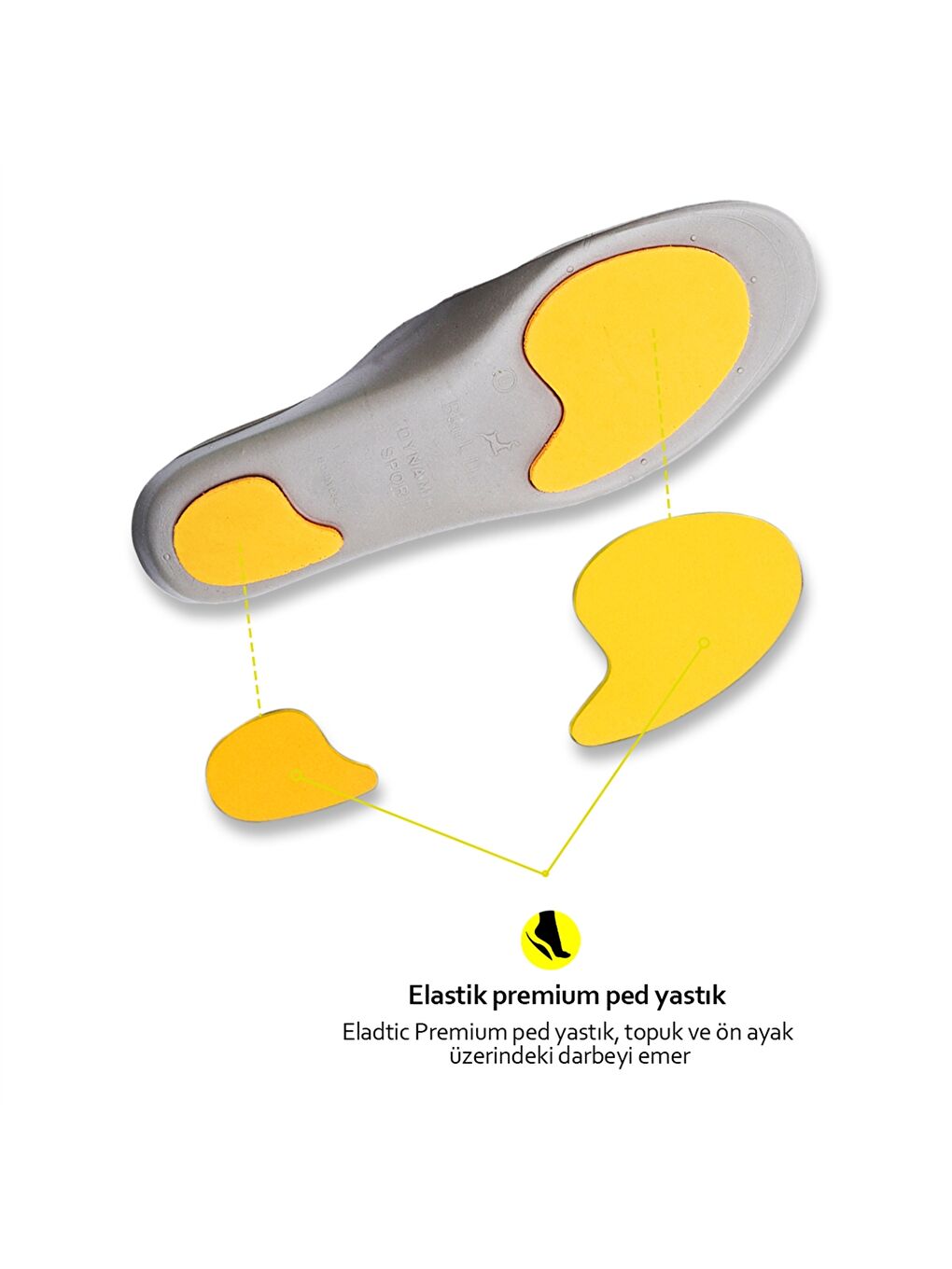 Mavi Dynamic Sport Ayakkabı İç Tabanlık-3