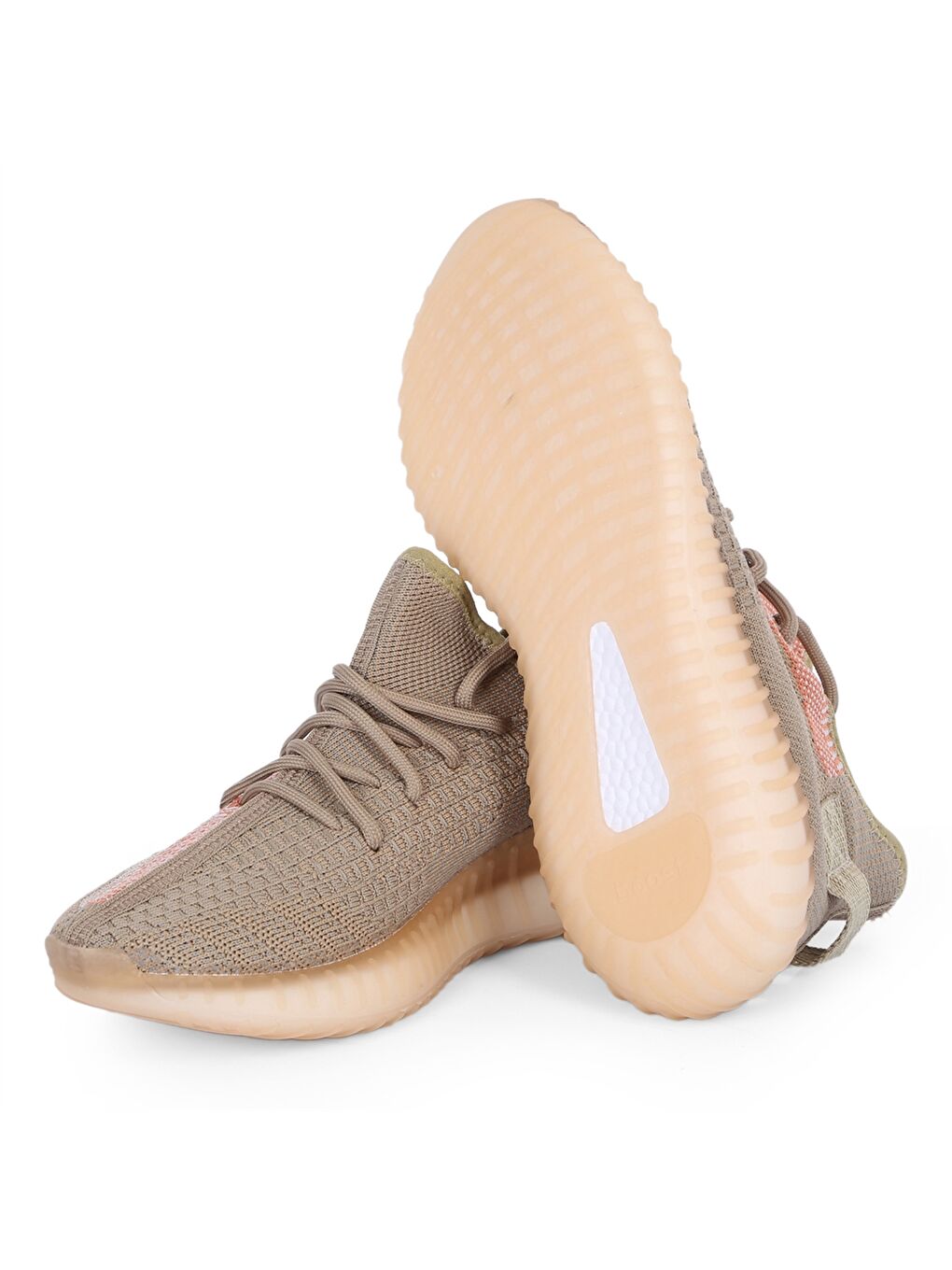 Kahverengi Bağcıklı Unisex Aktif Spor Ayakkabısı-4