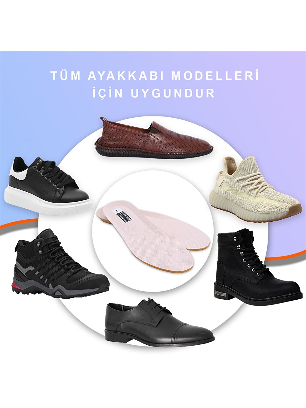 Beyaz Yumuşak Konfor X30 Ortopedik Tabanlık-4