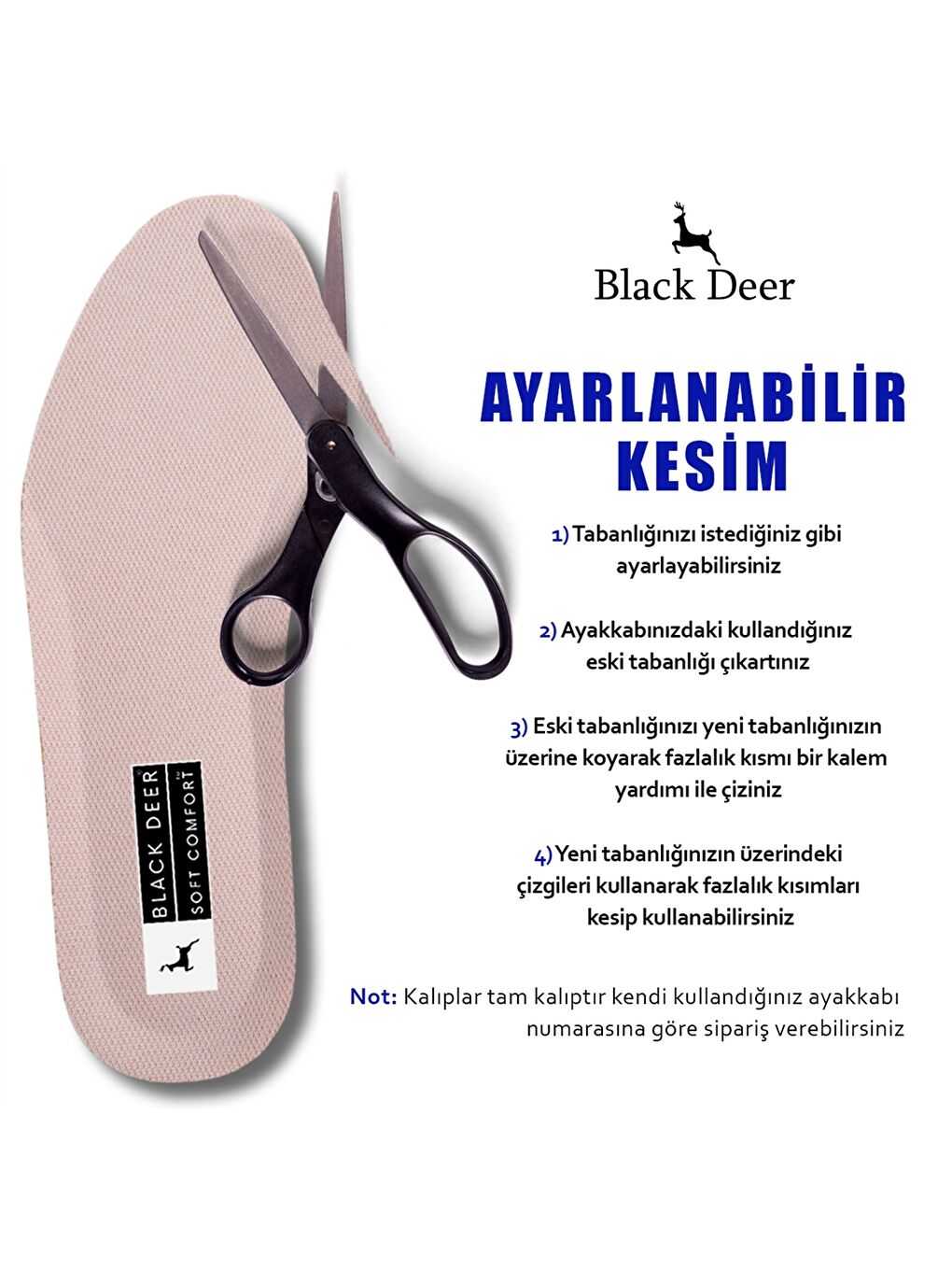 Beyaz Yumuşak Konfor X30 Ortopedik Tabanlık-6