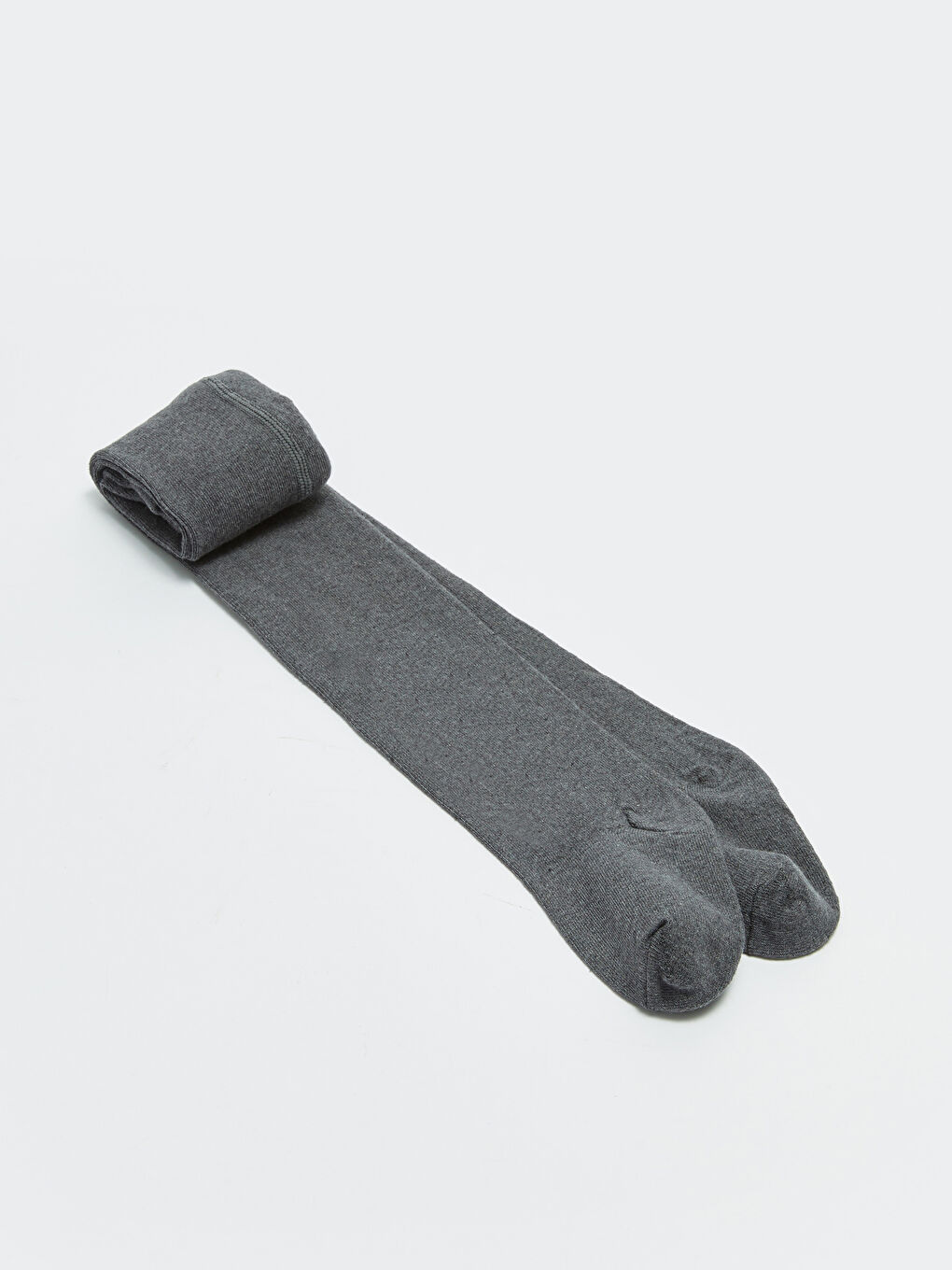 Gri Basic Kız Çocuk Külotlu Çorap
