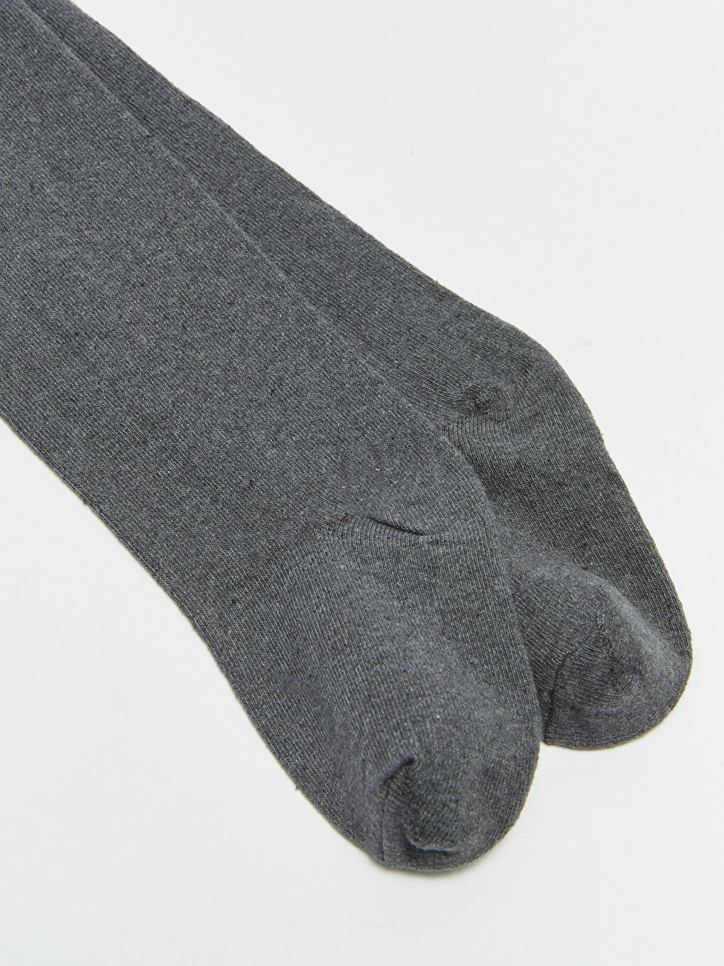 Gri Basic Kız Çocuk Külotlu Çorap-1