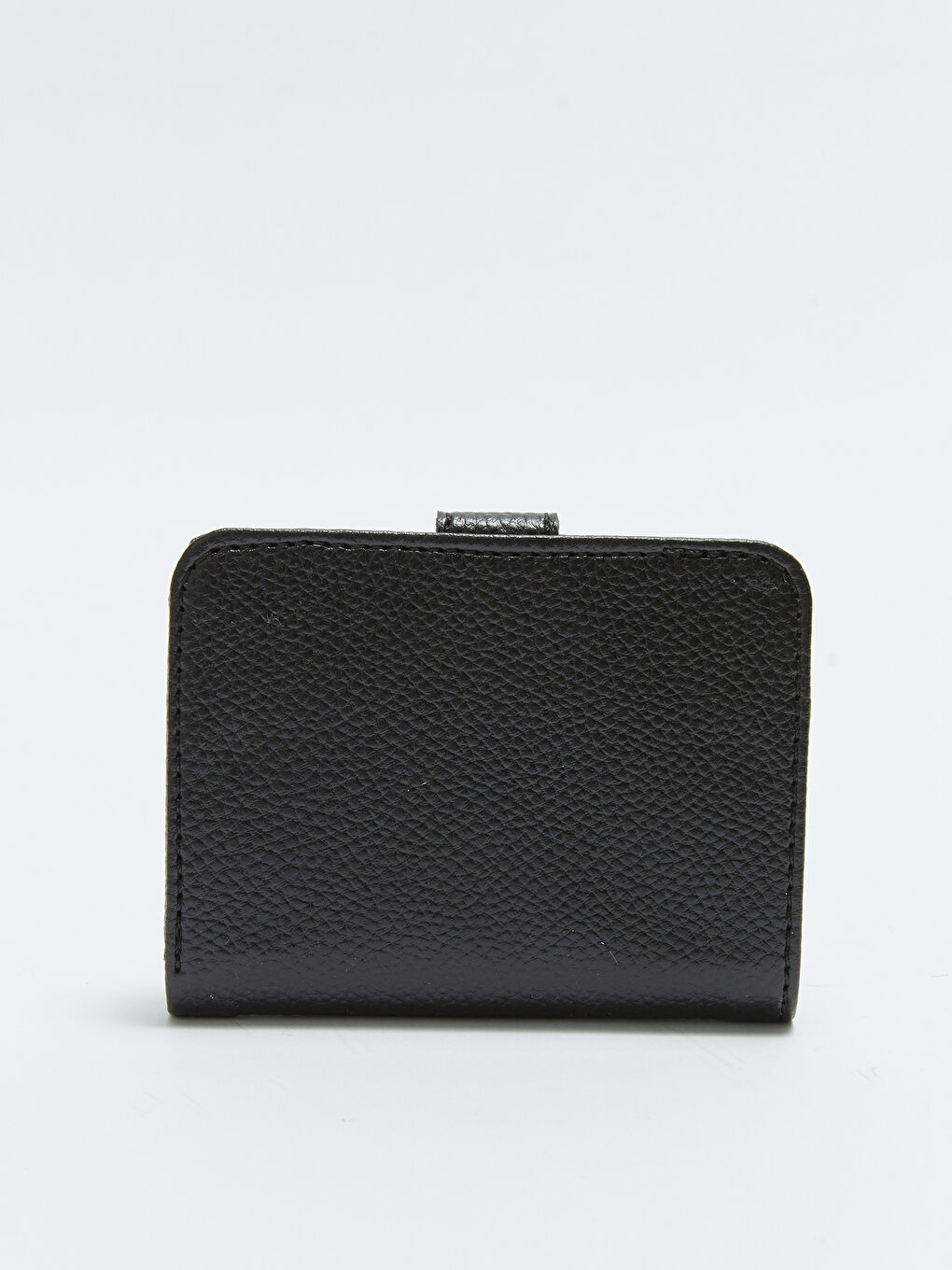 Siyah Düz Deri Görünümlü Erkek Kartlık-2