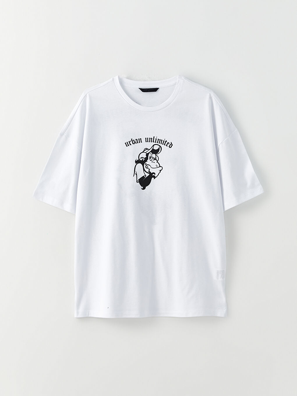 XSIDE T-shirt en Jersey à Manches Courtes Col Rond Imprimé Singe Nostalgique pour Hommes-15