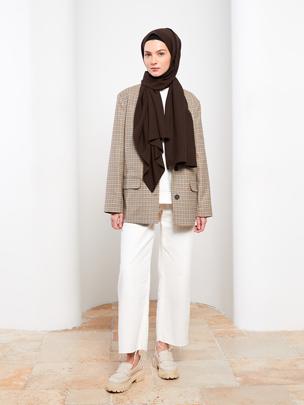 Women's Plain Scarf-2