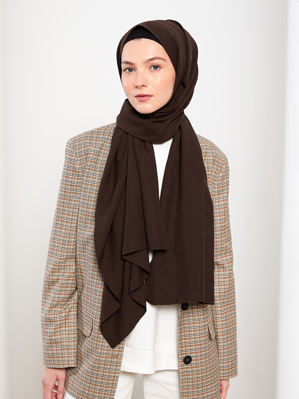 Women's Plain Scarf-1