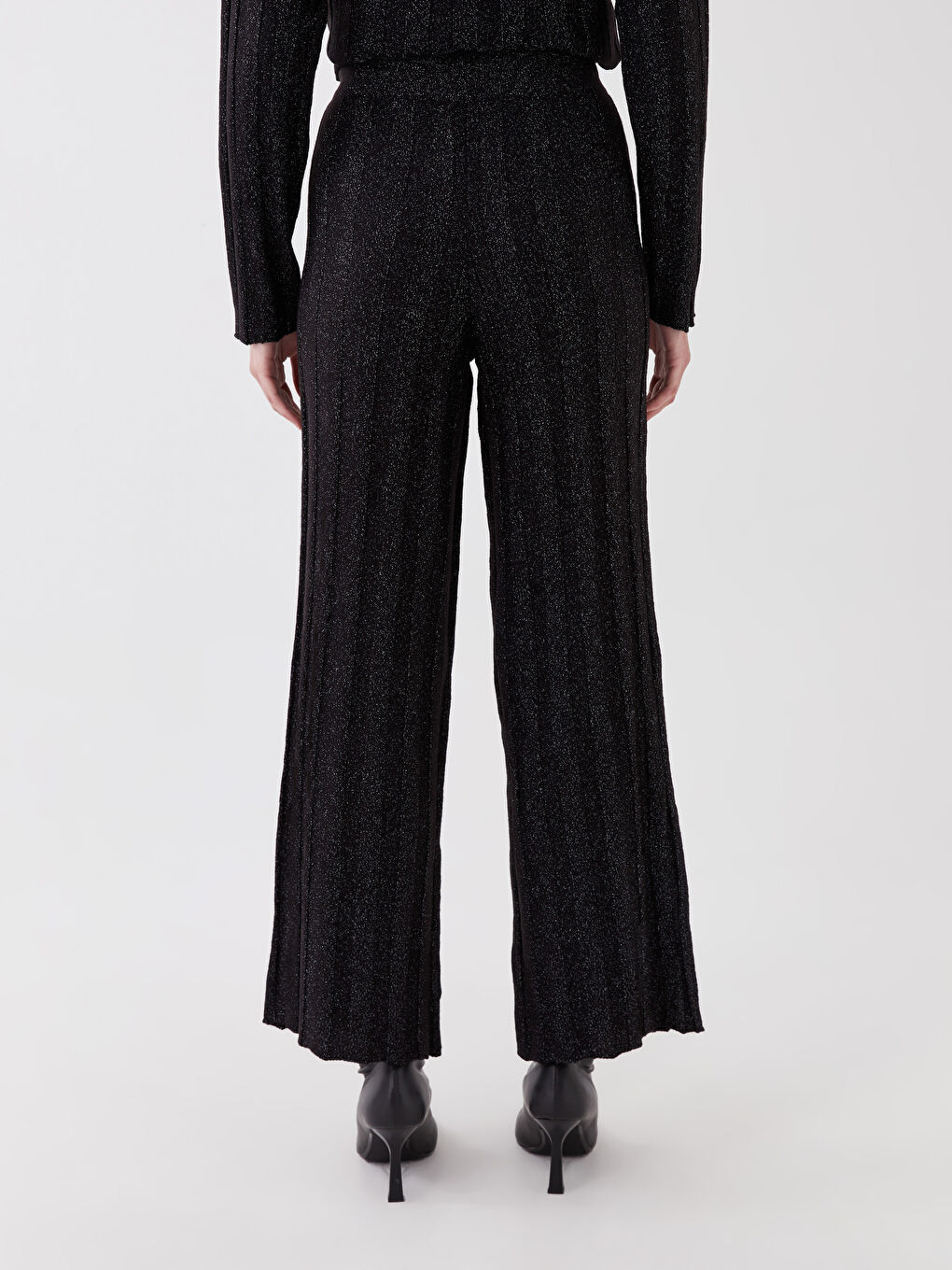 LCW Modest Elastic Waist Casual Fit Women's Trousers -W2IQ67Z8-RQL
