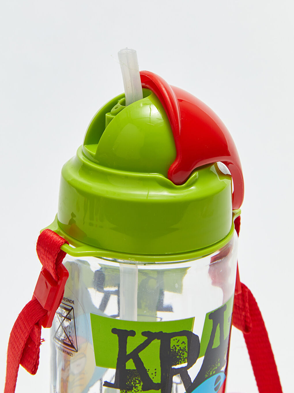 Karışık Kral Şakir Baskılı Pipetli Çocuk Suluk 500 ml-1