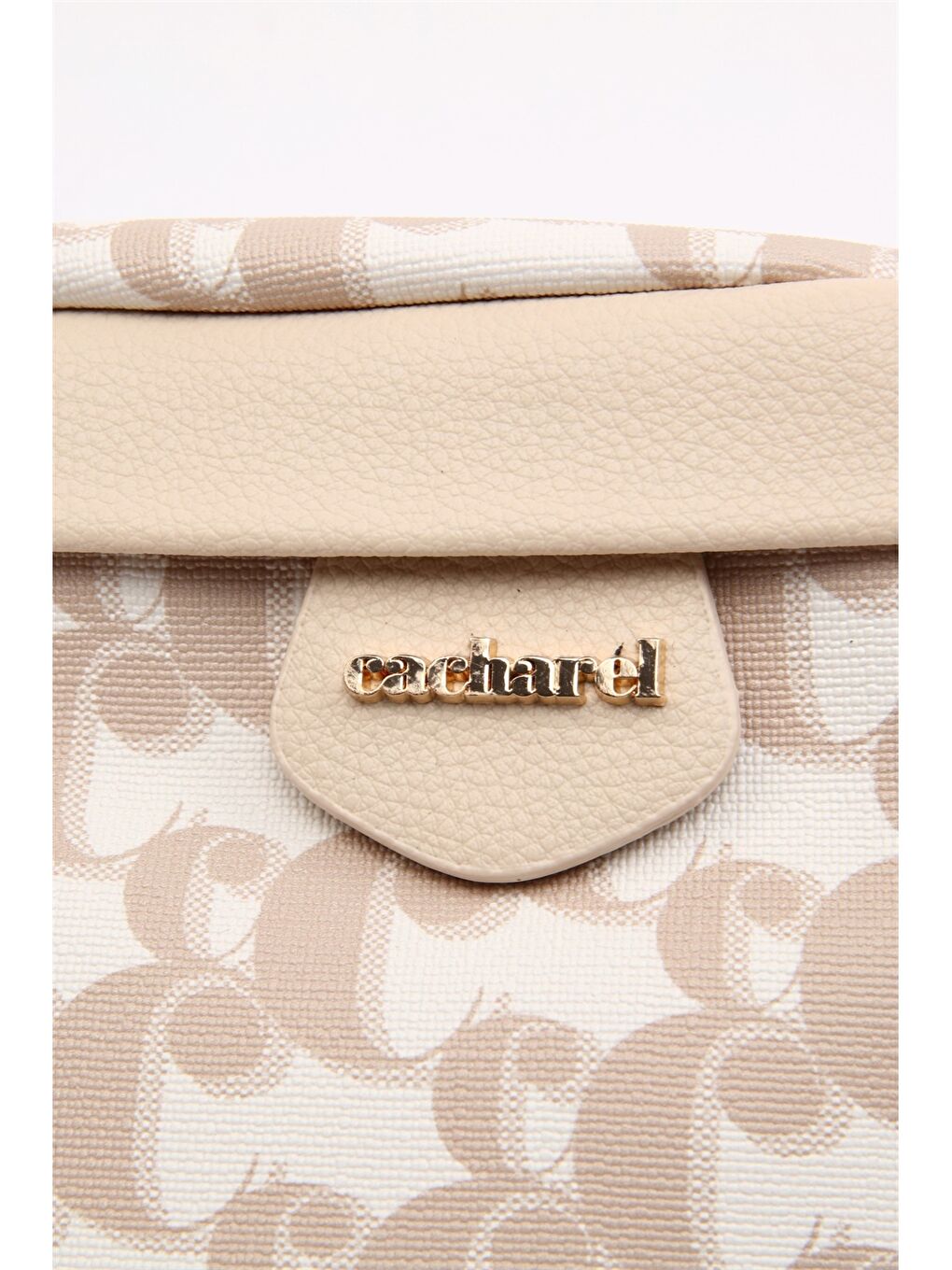 Bej Desenli Kadın Bel Çantası-2