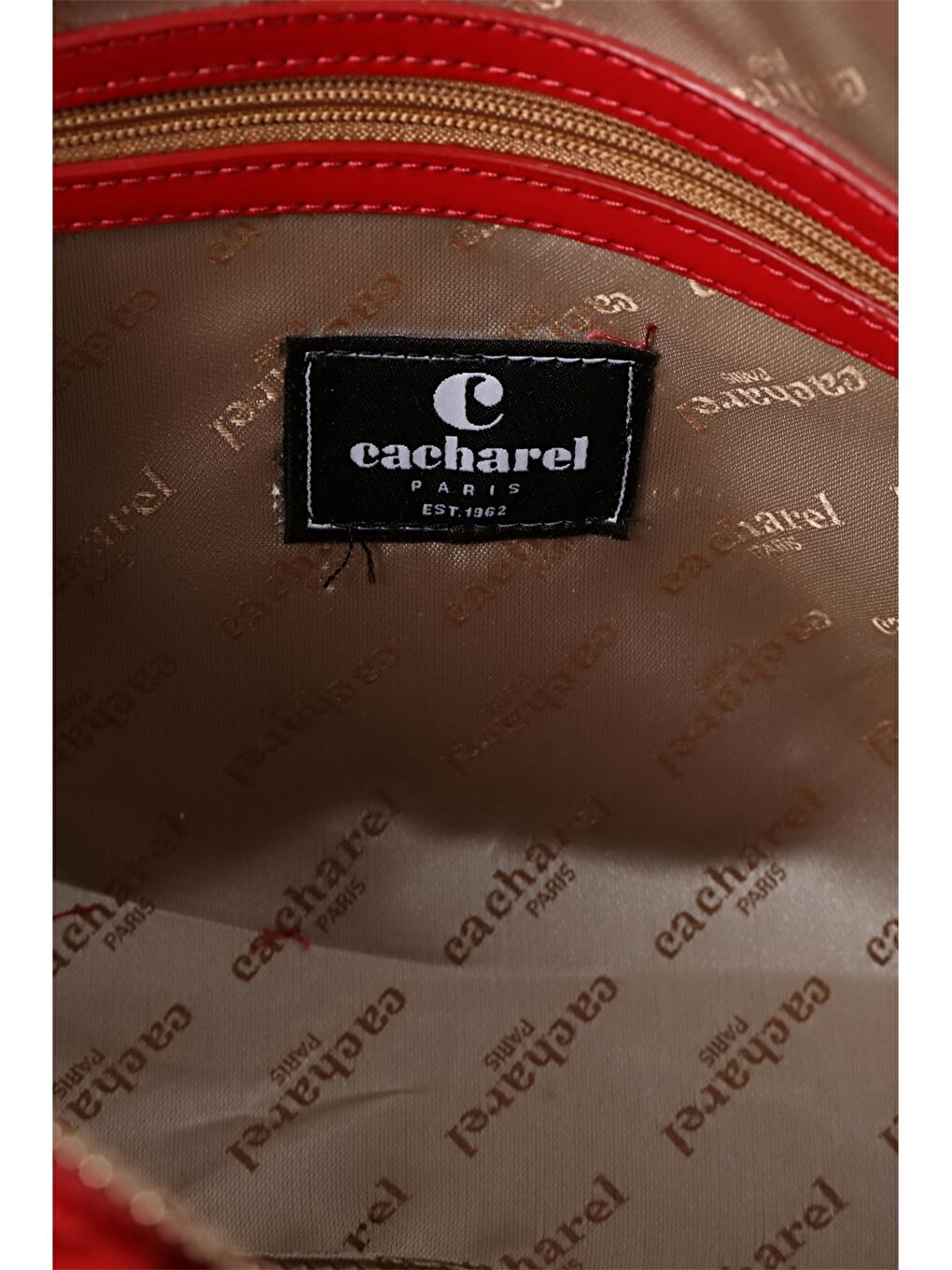 Kırmızı Desenli Kadın El Çantası-5