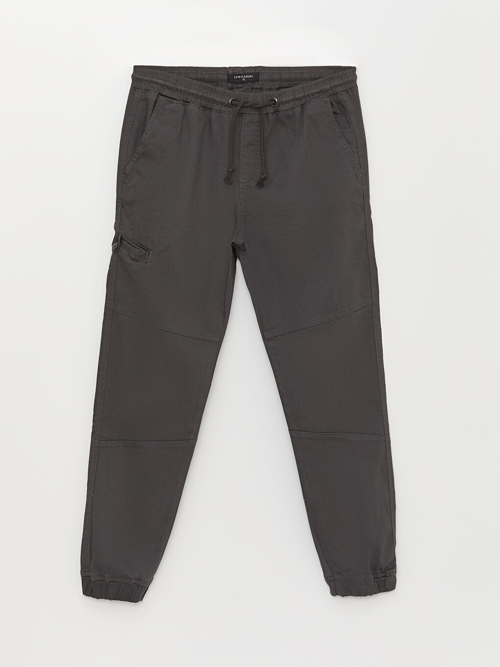 Standard Fit Gabardine Men's Jogger Trousers-5