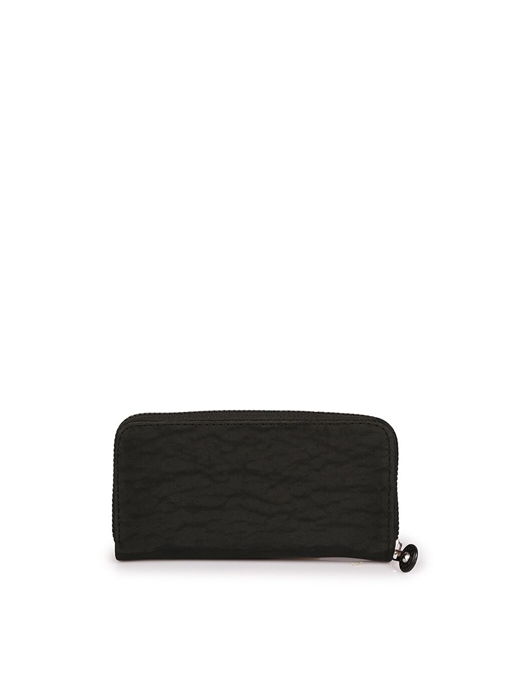 Siyah Deri Görünümlü Fermuarlı Kadın Cüzdan-2