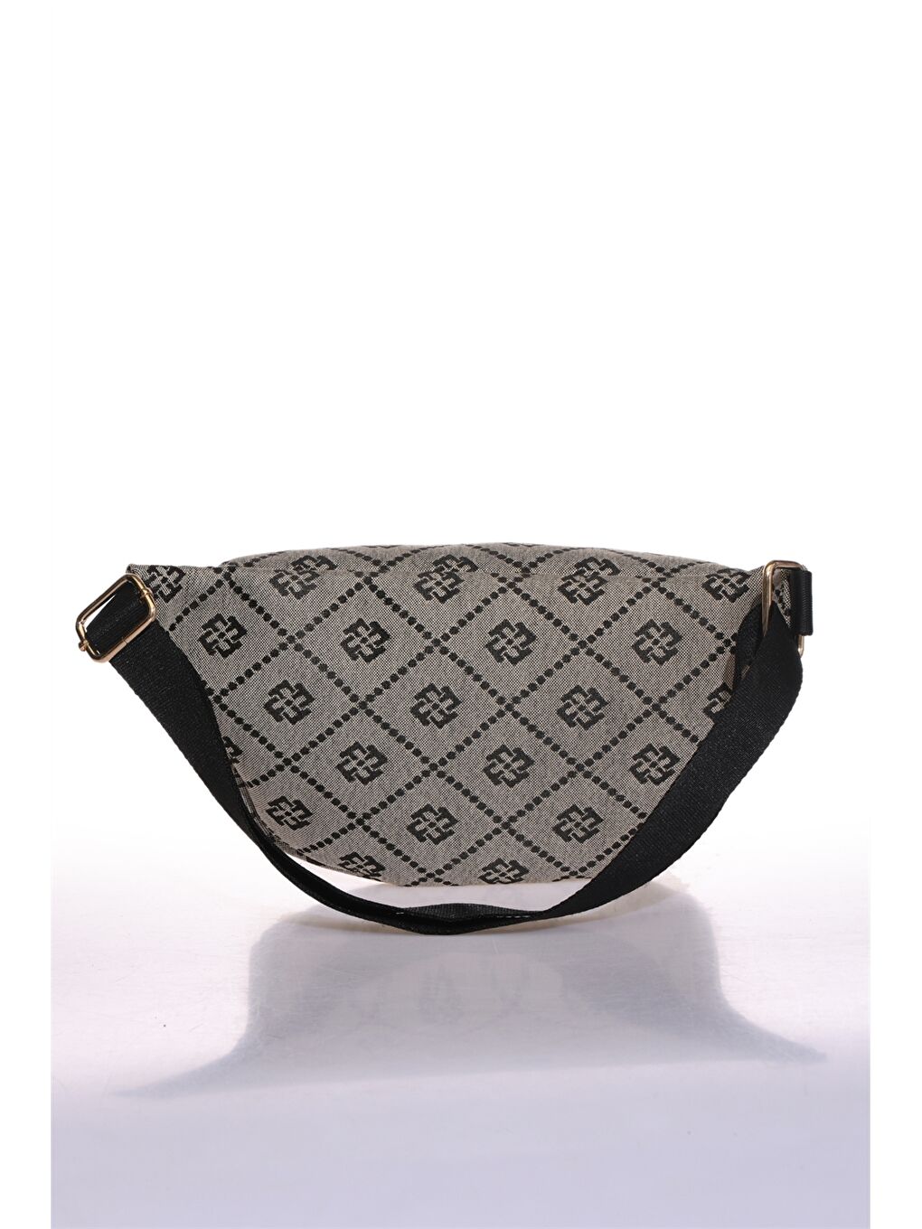 Bej Desenli Kadın Bel Çantası-2