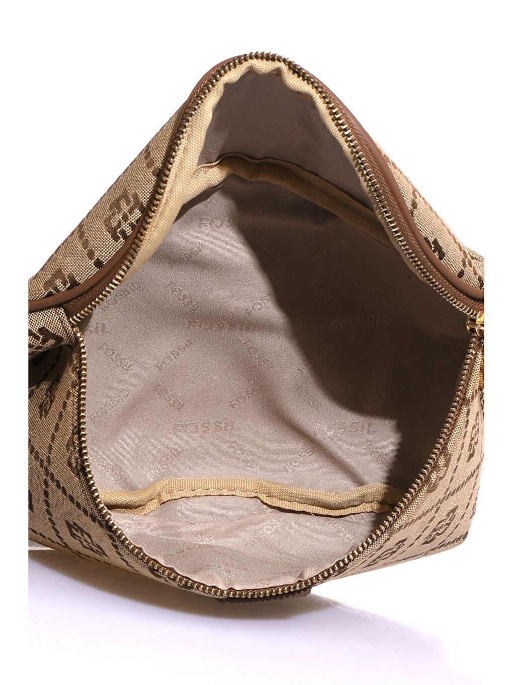 Kahverengi Desenli Kadın Bel Çantası-3