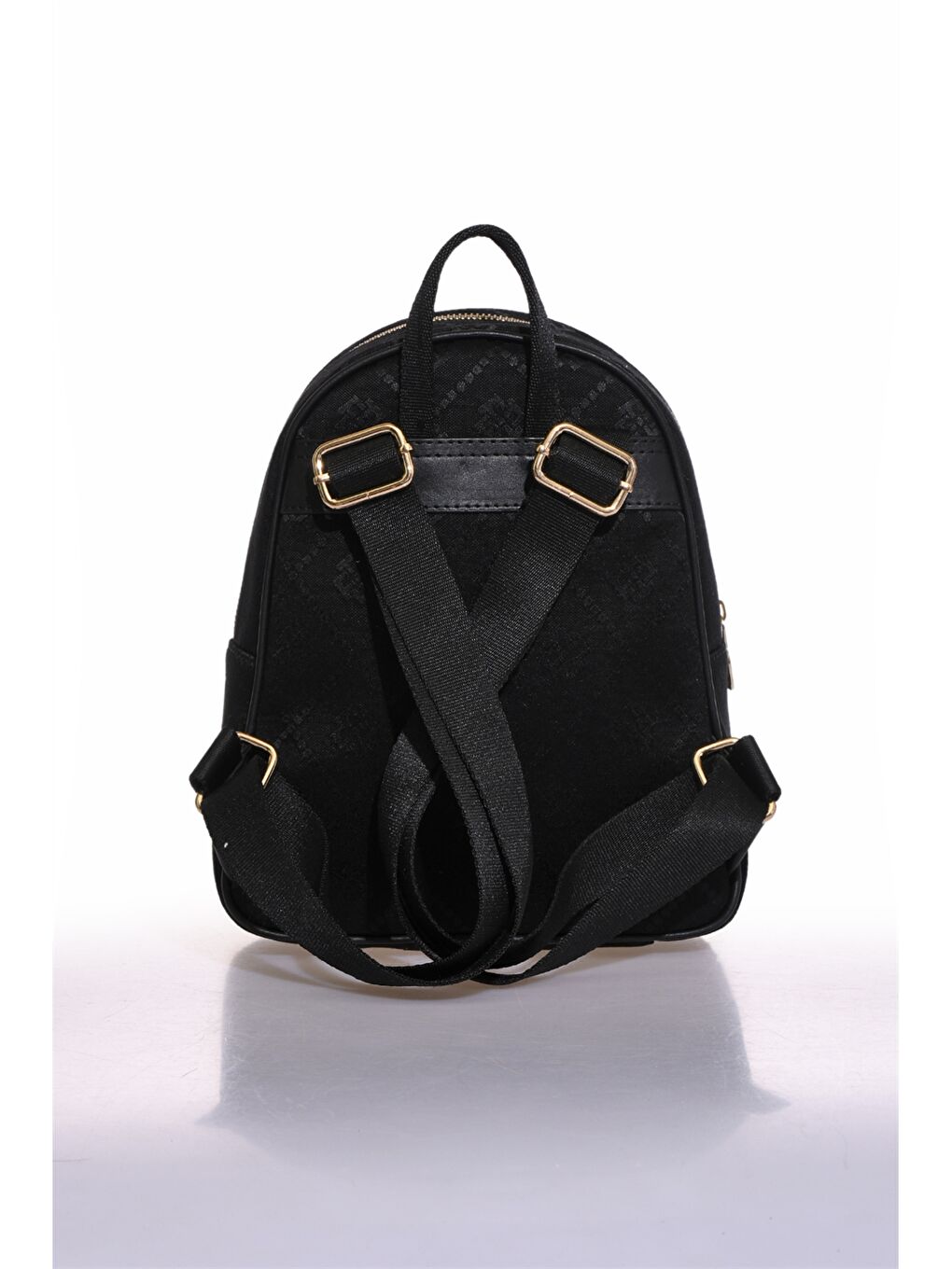 Siyah Desenli Kadın Sırt Çantası-2