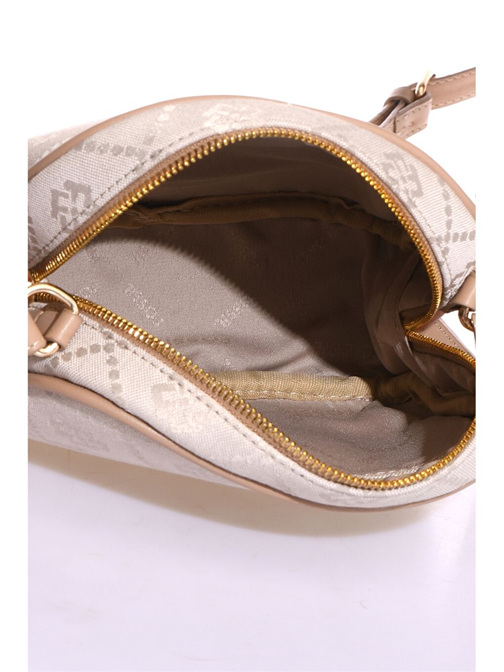 Bej Desenli Kadın Çapraz Çanta-3