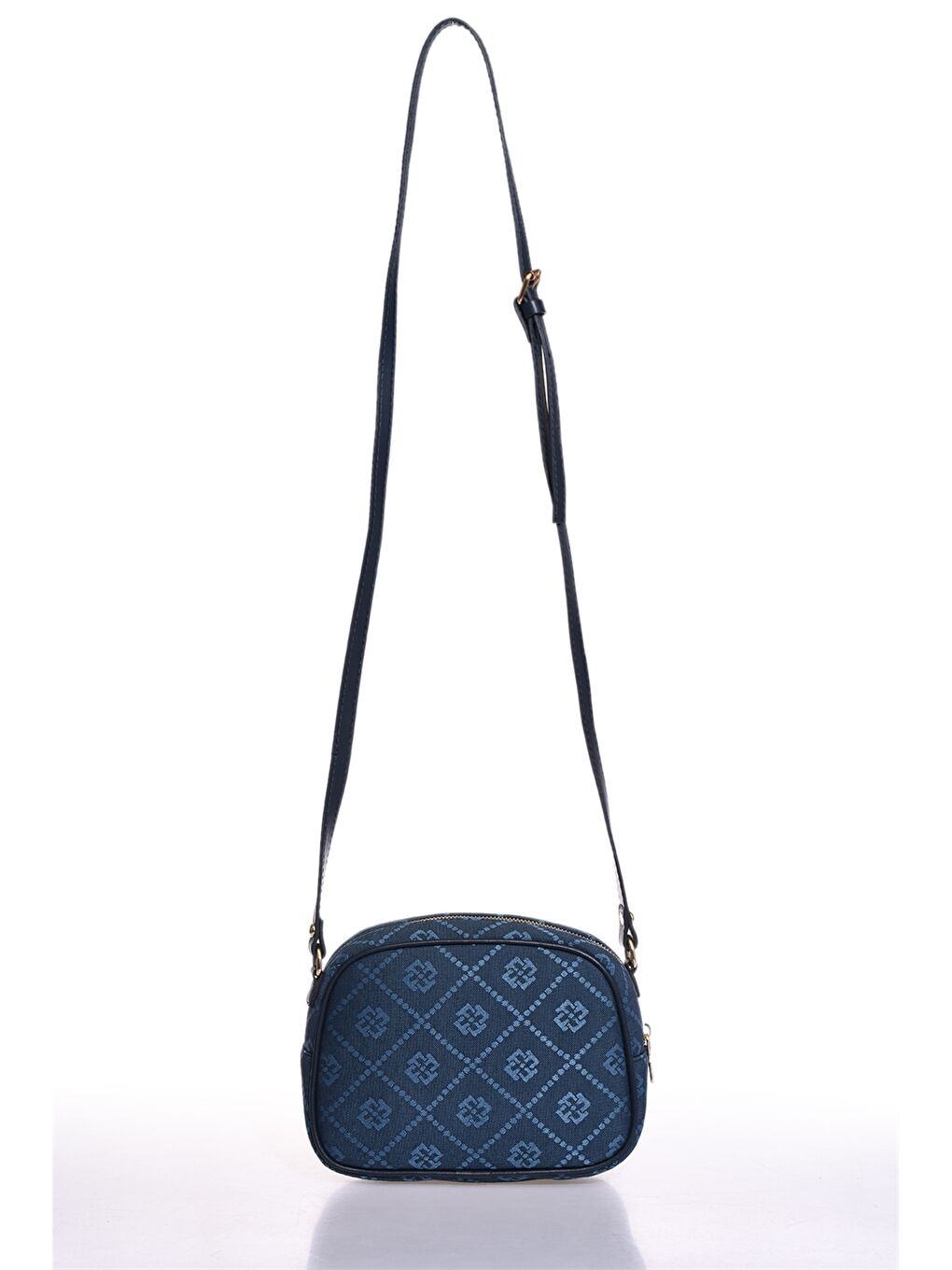 Mavi Desenli Kadın Çapraz Çanta-2