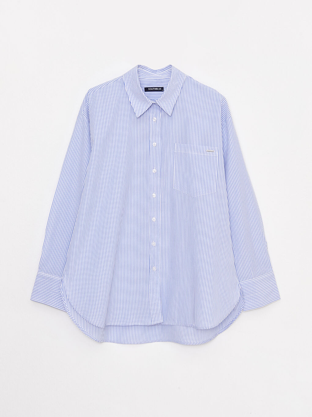Striped Long Sleeve Women's Shirt-5