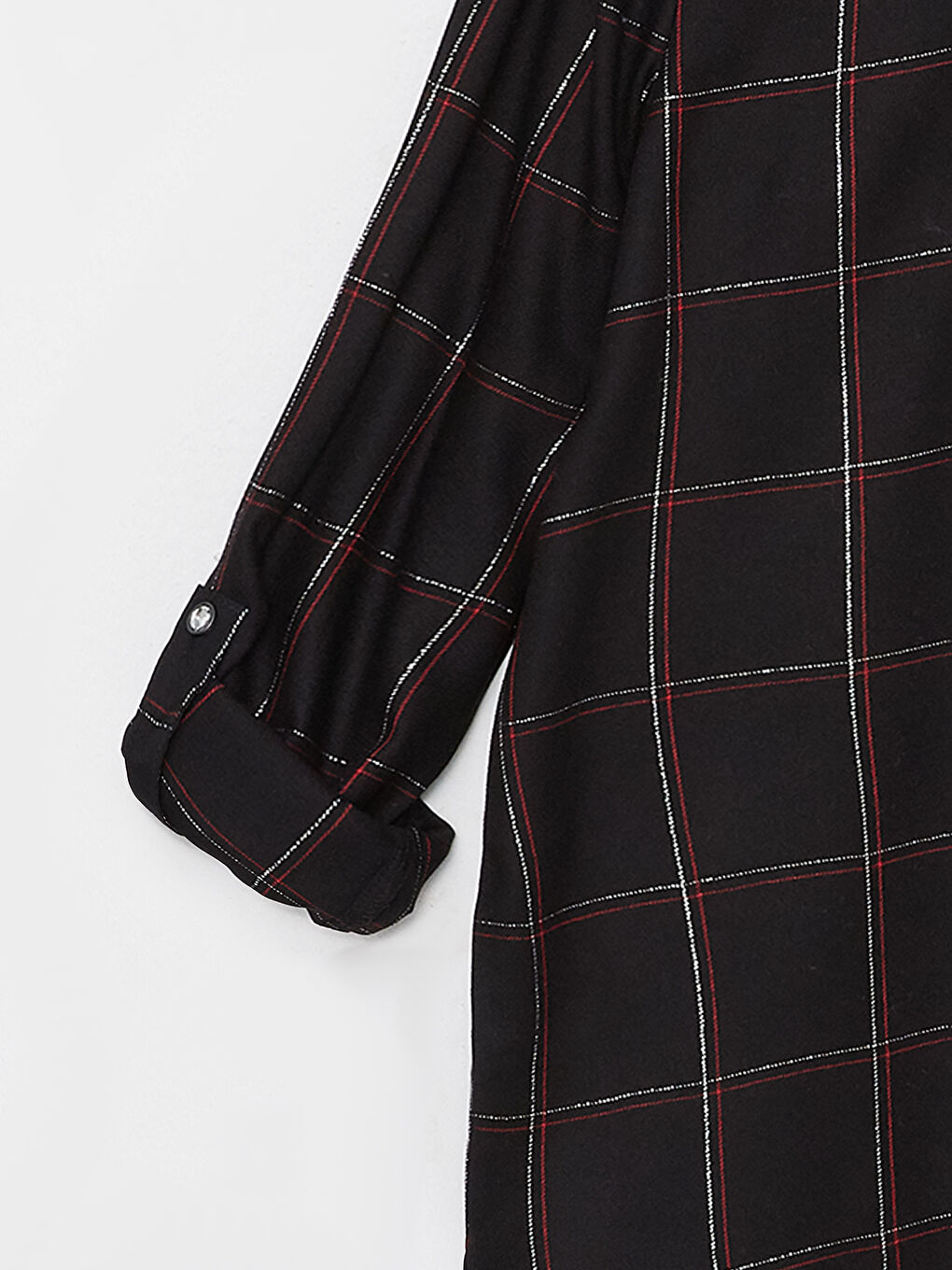 Plaid Long Sleeve Women's Shirt-7