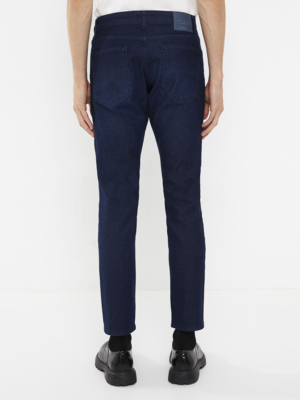 İndigo Slim Fit Erkek Jean Pantolon-4