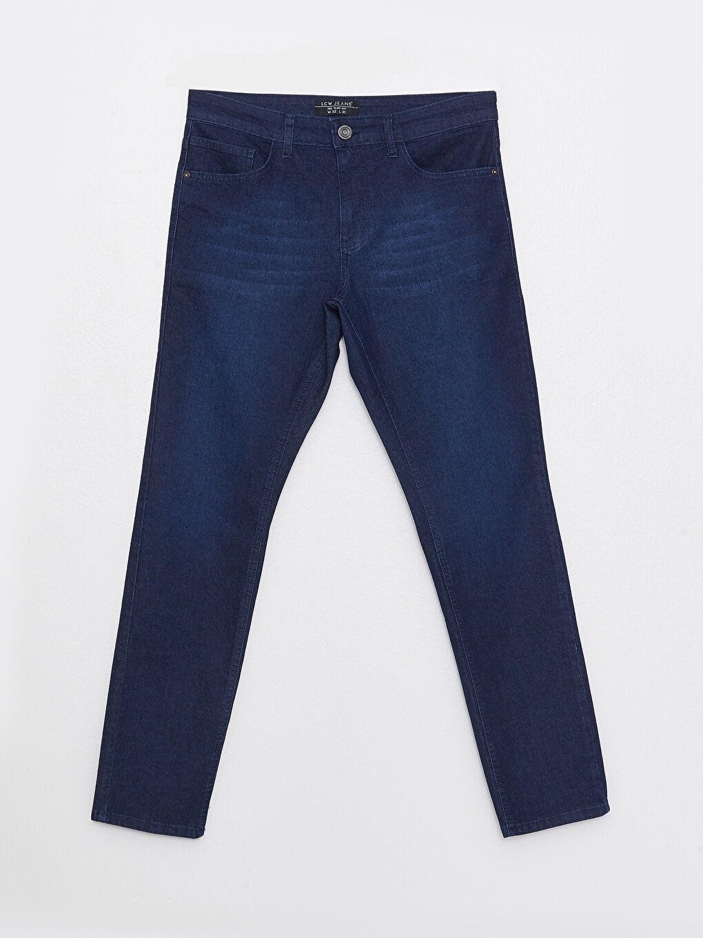 İndigo Slim Fit Erkek Jean Pantolon-5