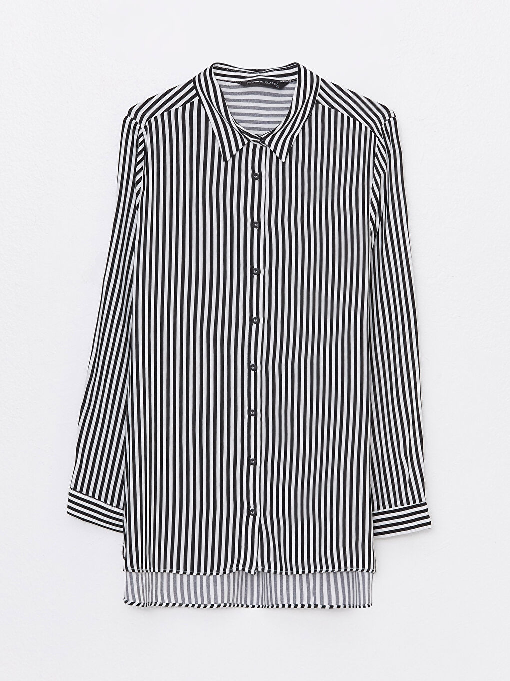 قميص نسائي بأكمام طويلة مُخَطَّط-5