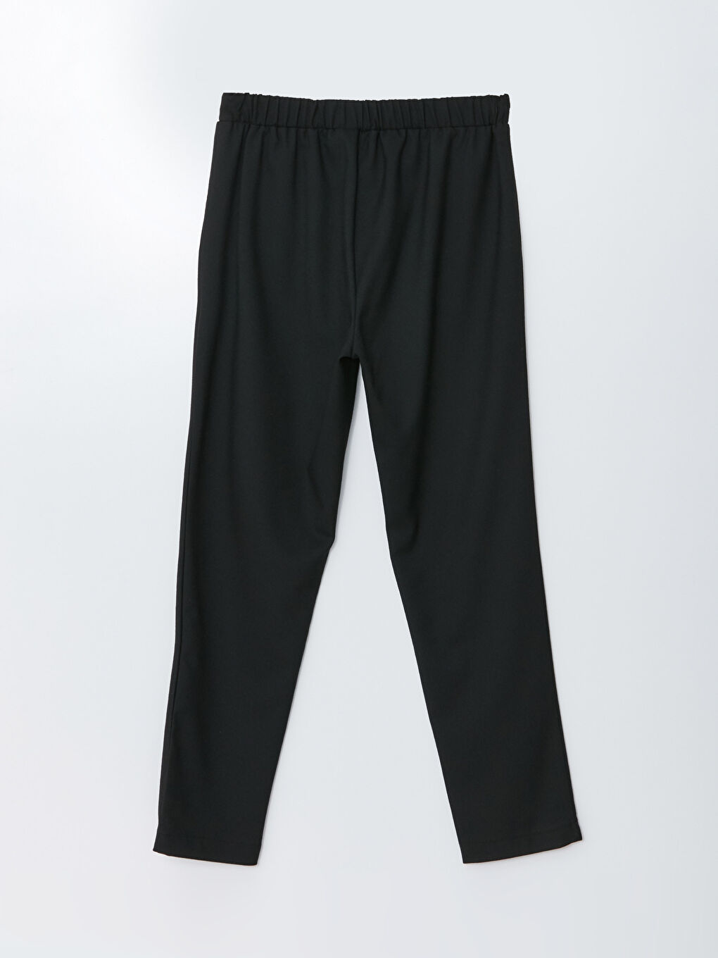 Women's Carrot Fit Plain Trousers-6