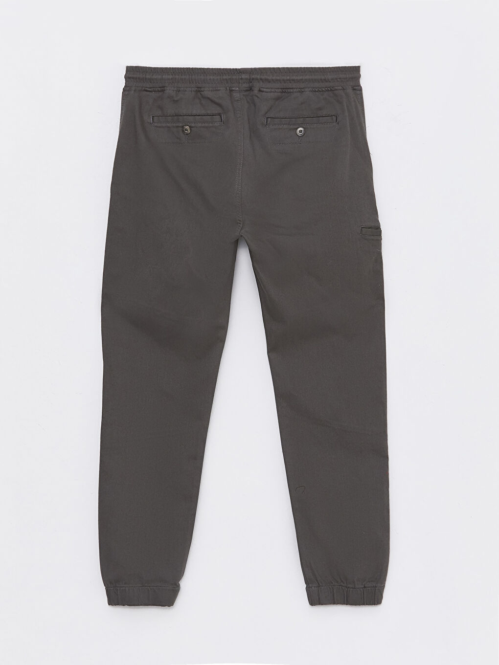 Haki Slim Fit Gabardin Erkek Jogger Pantolon-6