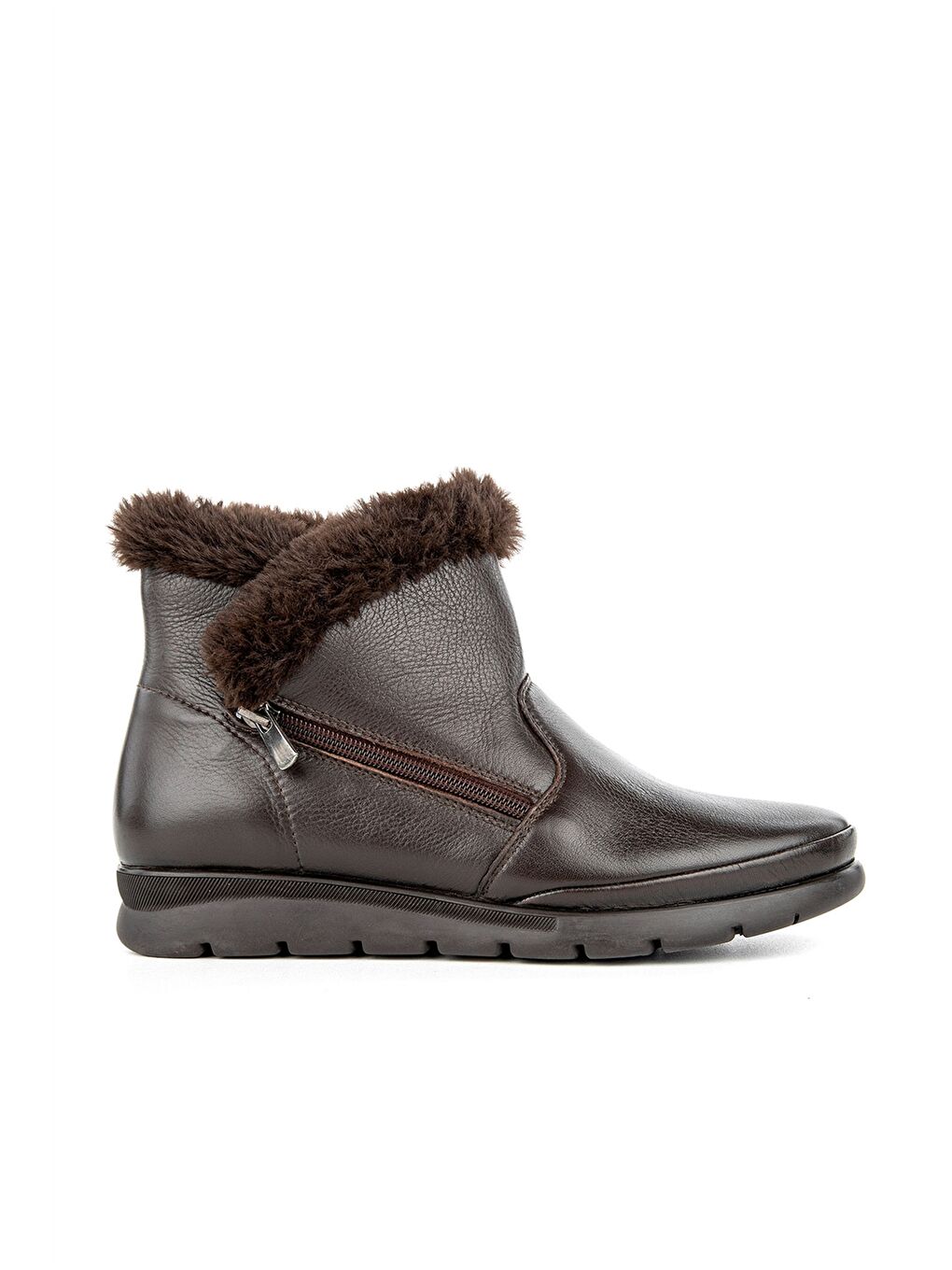 Yeşil Hakiki Deri Kadın Bot