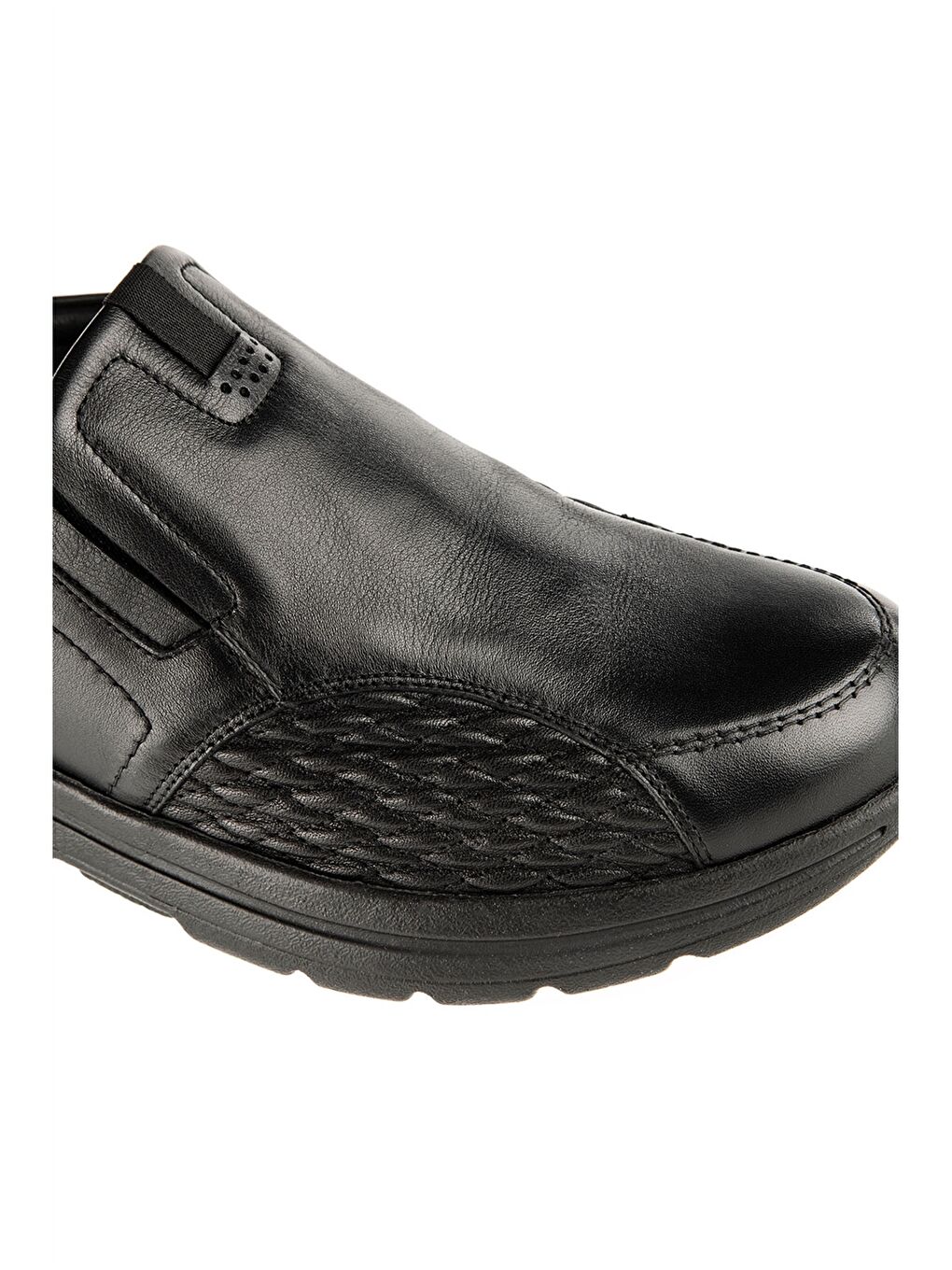 Siyah Hakiki Deri Erkek Bot-3