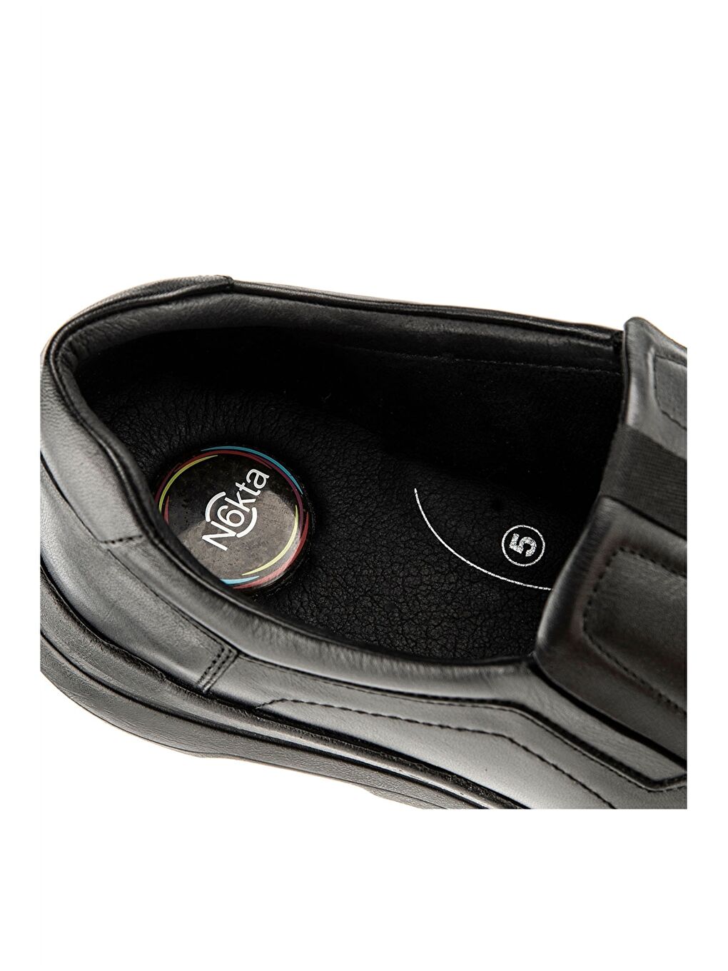 Siyah Hakiki Deri Erkek Bot-4