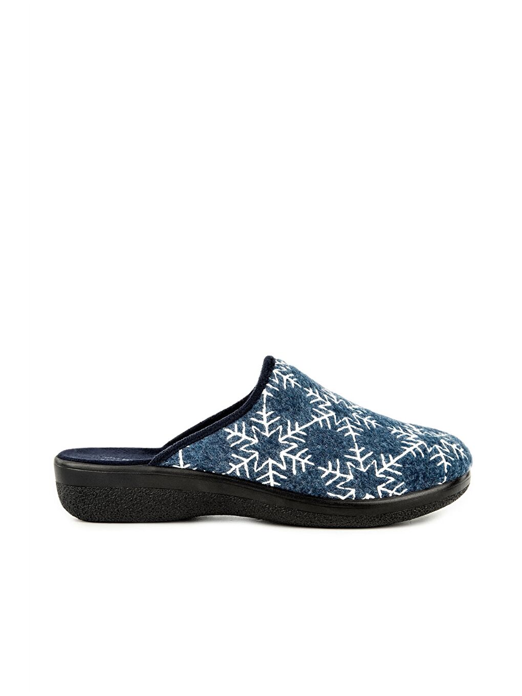 Mavi Desenli Kadın Ev Terliği