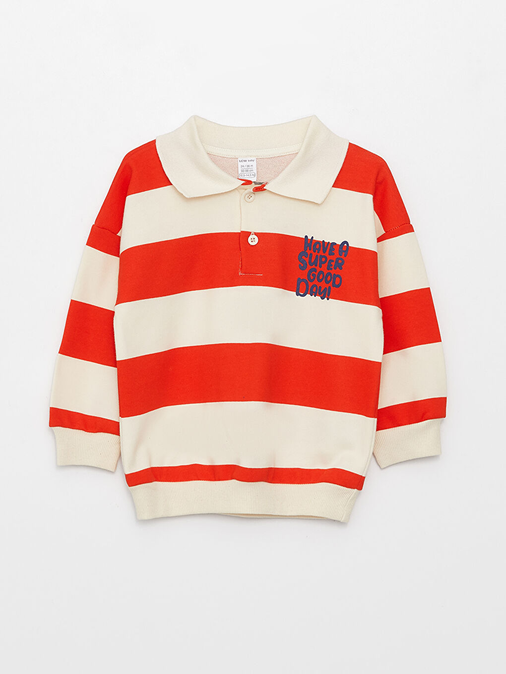 Sweat-shirt et Pantalon 2 Pièces à Col Polo à Manches Longues pour Bébé Garçon-2