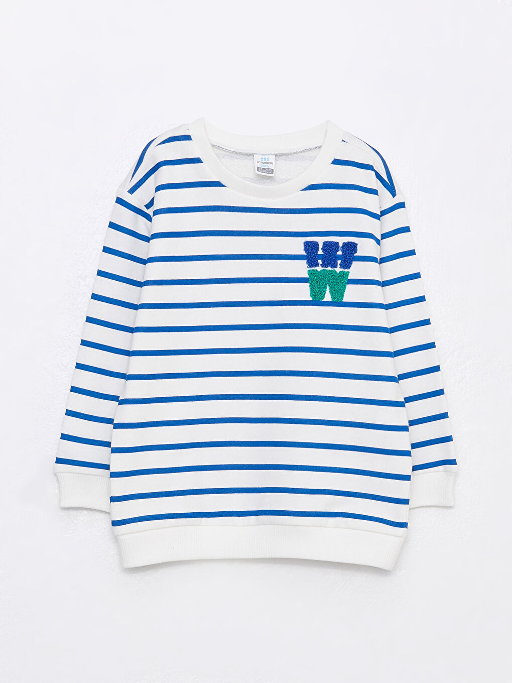 Set 2 Bucăți Bluza cu Mânecă Lungă și Pantaloni pentru Băieți Bebeluși cu Guler Rotund-5